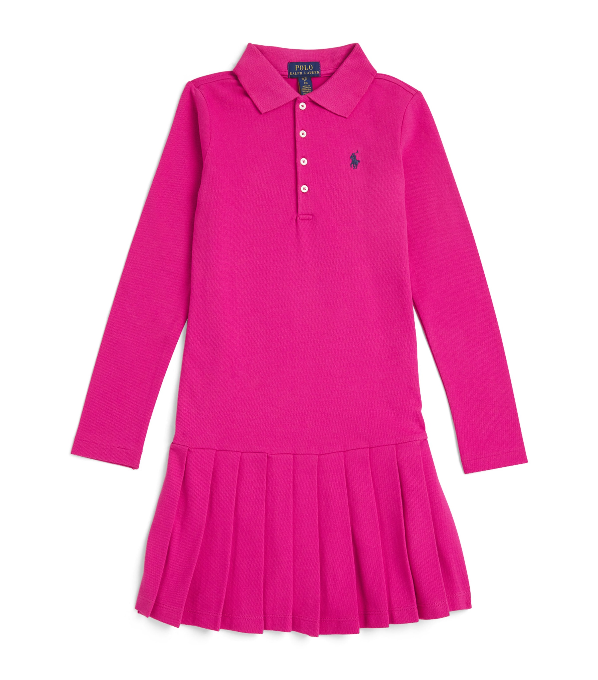 Shop Ralph Lauren Cotton Shirt Dress In Pink