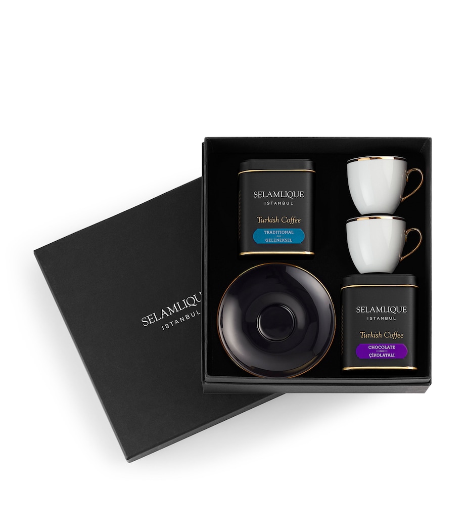 Selamlique Turkish Coffee and Cup Set Image 1
