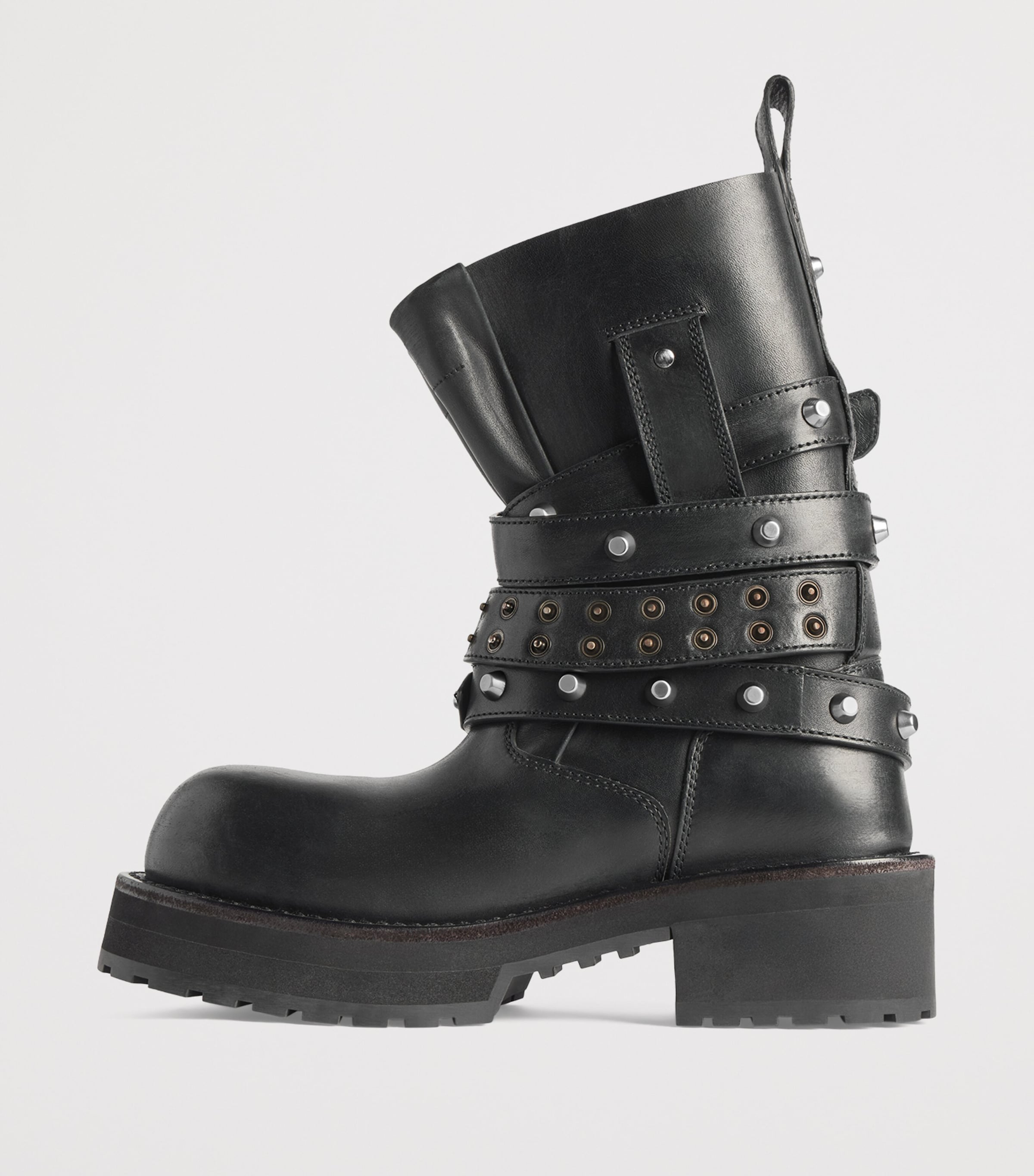 Balenciaga Calfskin Venom Biker Boots 20 Image 7