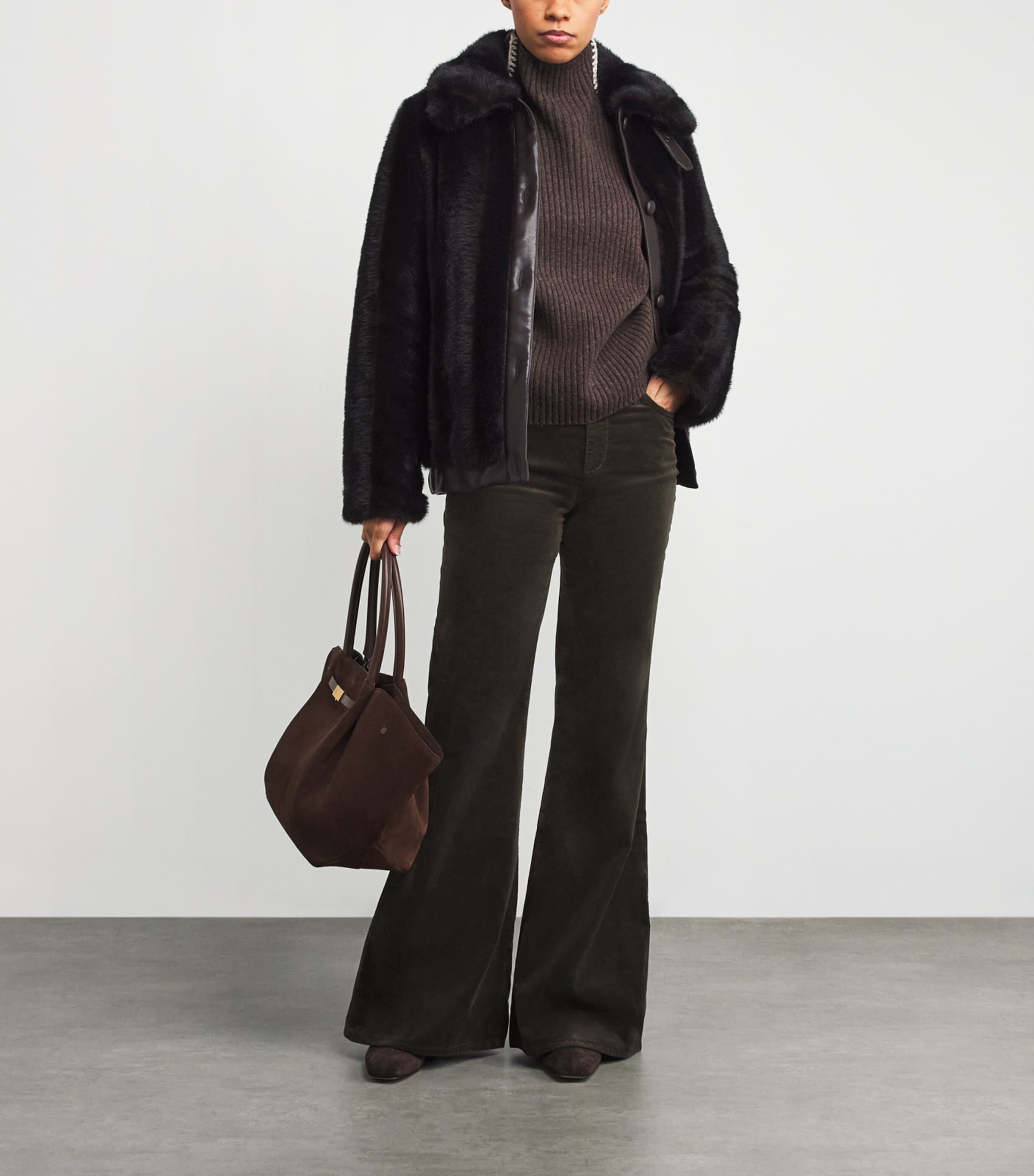 Velvet Retro Flared Jeans VELVET CHOCOLAT Image 2