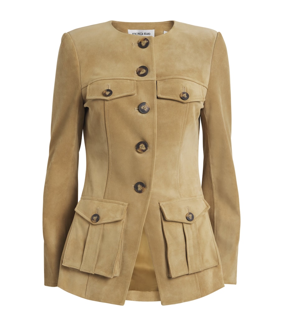 Suede Orrin Jacket DESERT KHAKI Image 1