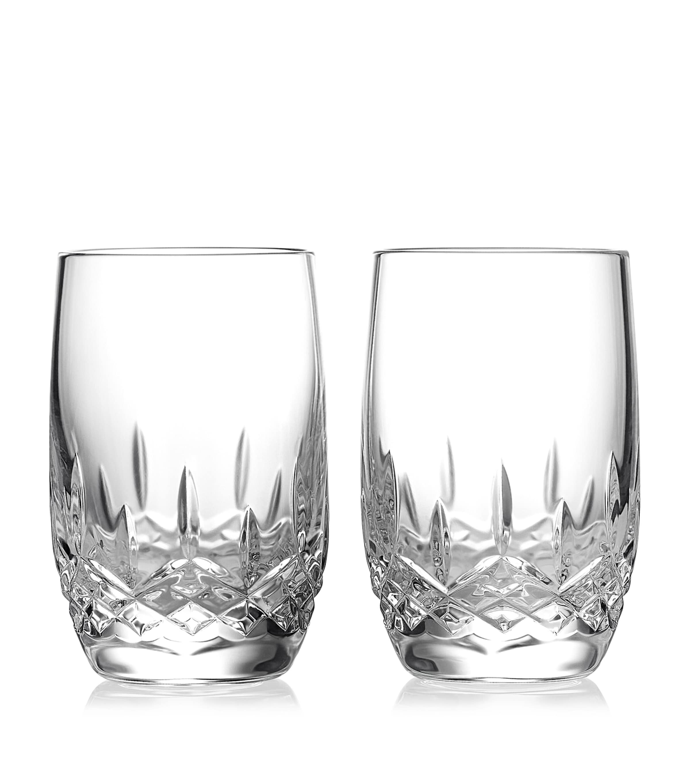 Waterford Lismore Essence Crystal-glass Shot Glasses Set Of Two 90ml