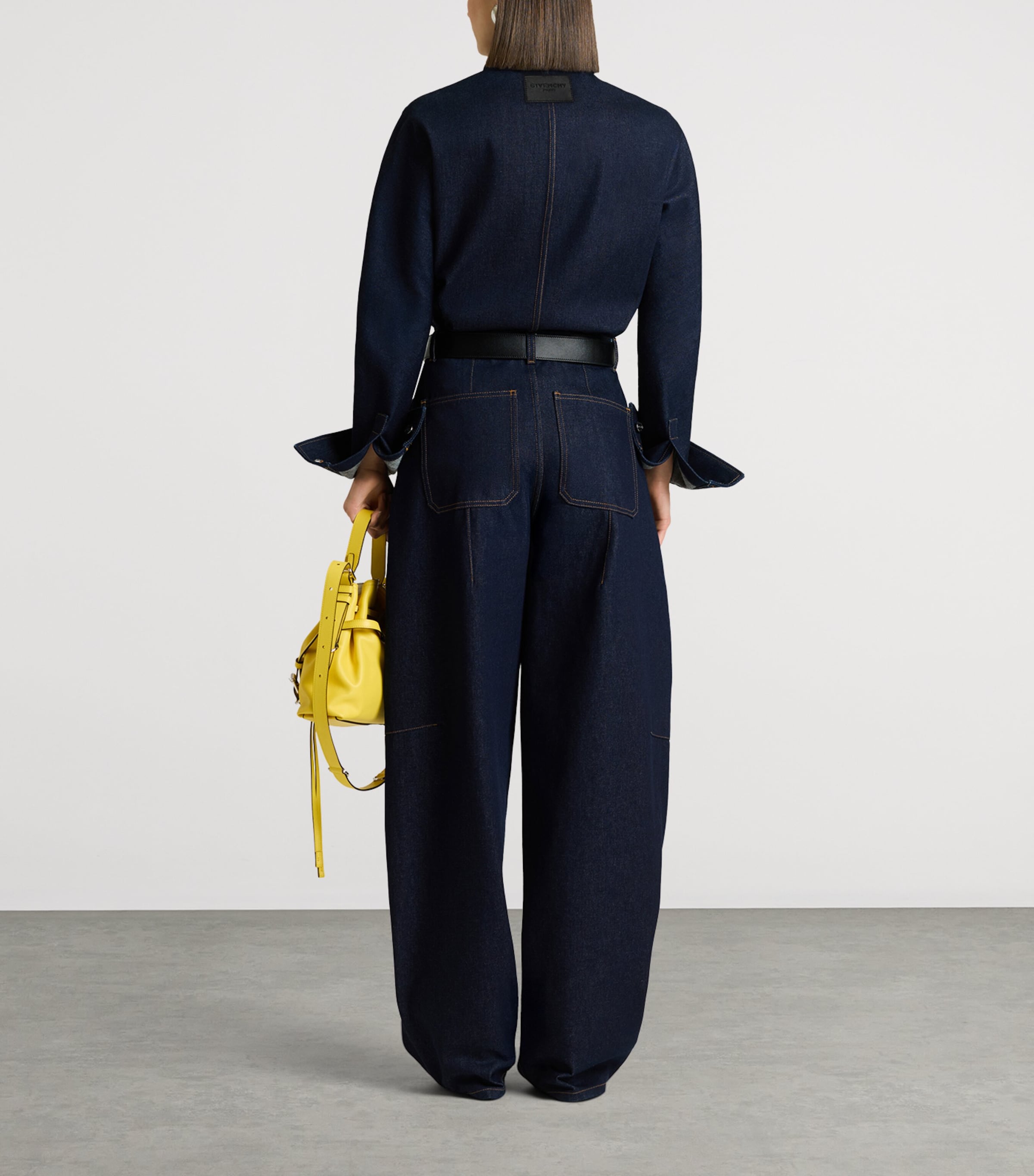 Givenchy Womens Raw Balloon Jeans Image 4
