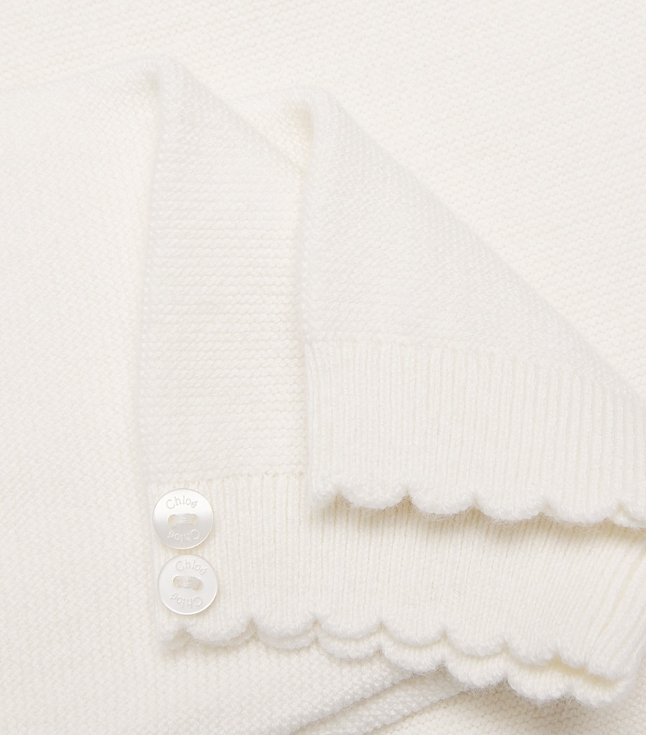 Cotton-Cashmere Sweater And Sweatpants Set (1-18 Months) OFFWHITE Image 5
