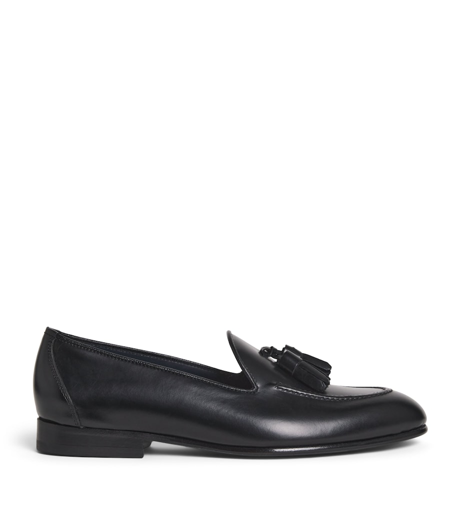 Brioni Leather Tassel Appia Loafers Image 1