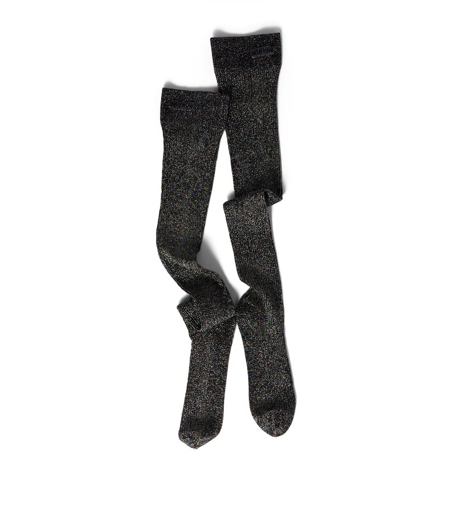 Lamé Knee-High Socks F0CBG Image 1