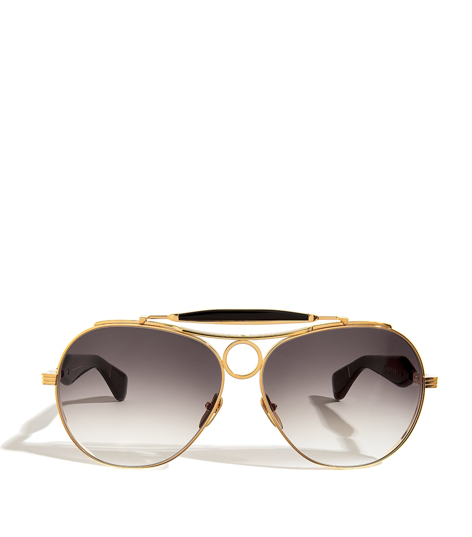 Aspen Aviator Sunglasses GOLD Image 1