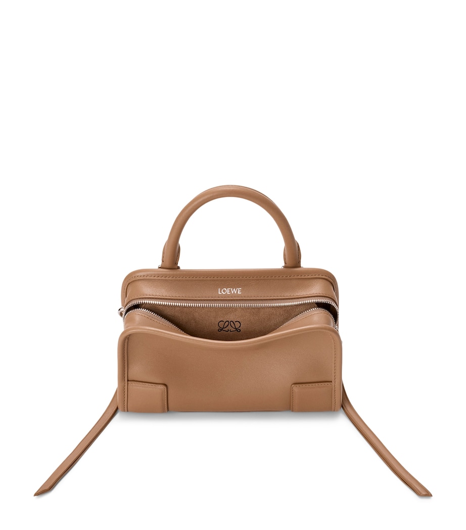 LOEWE Mini Calfskin Amazona 180 Top-Handle Bag Mocha Image 1
