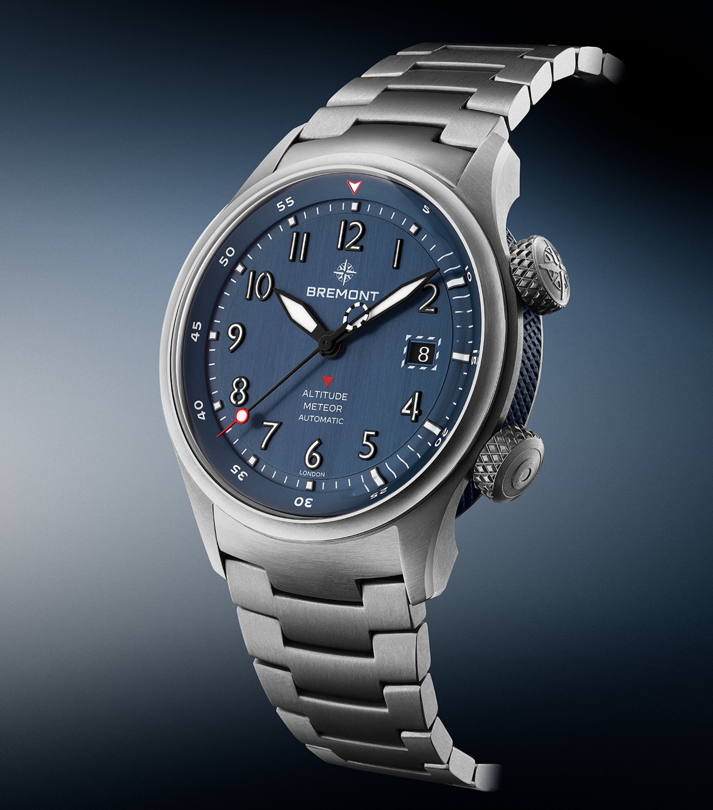 Bremont Titanium Altitude MB Meteor Watch 42mm Blue Image 6