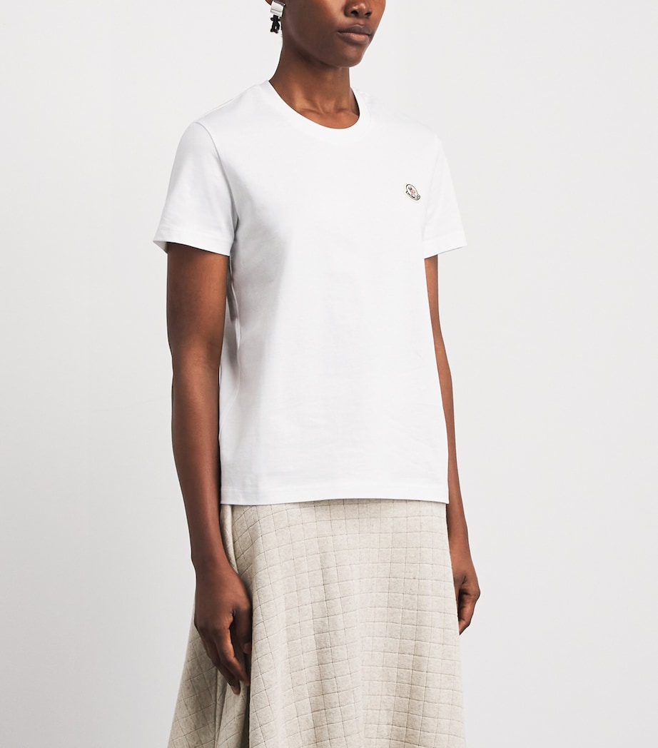 Moncler Womens Logo T-Shirt (Pack of 3) Image 4