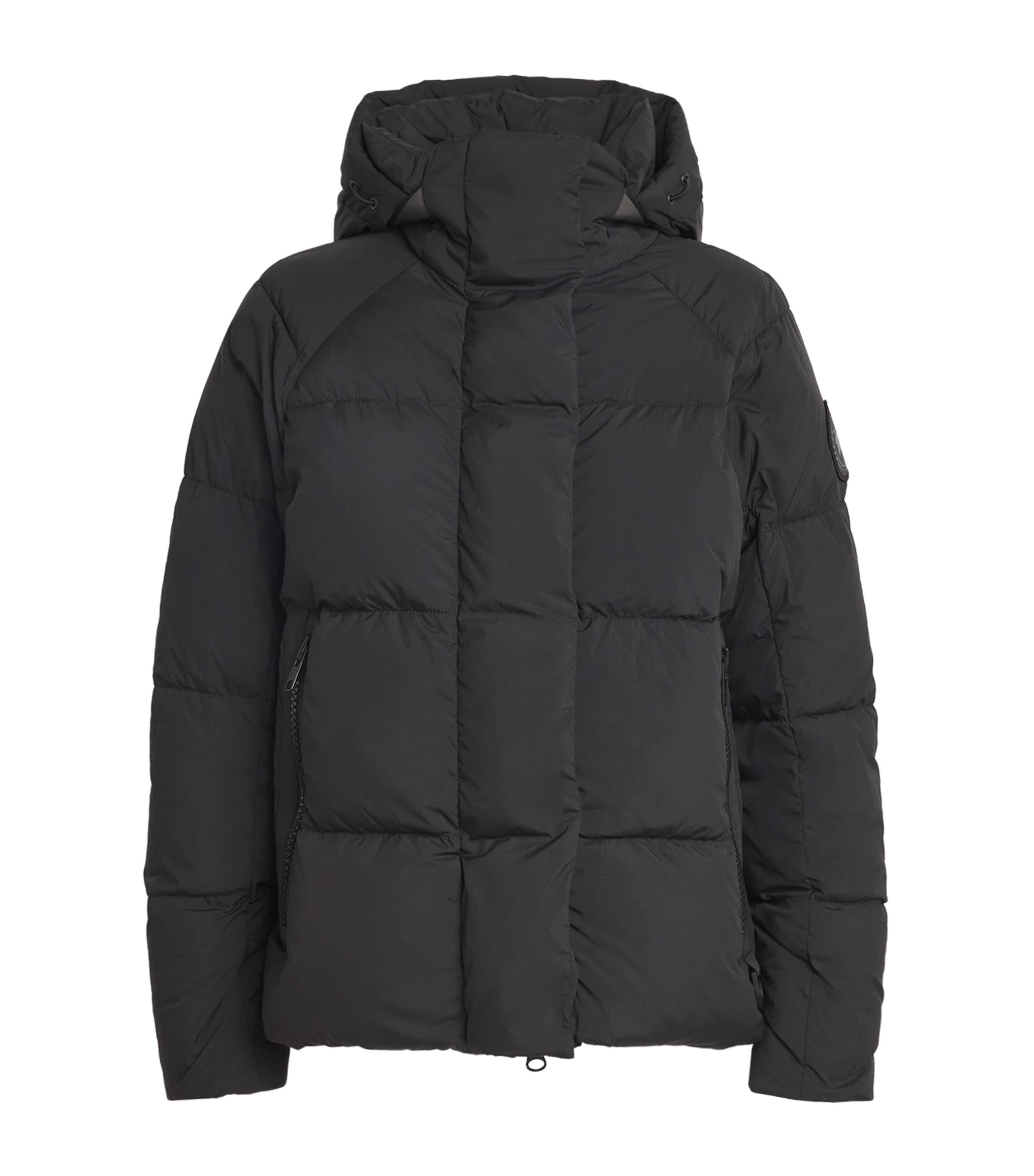 Canada Goose Down Water-resistant Junction Parka In Black