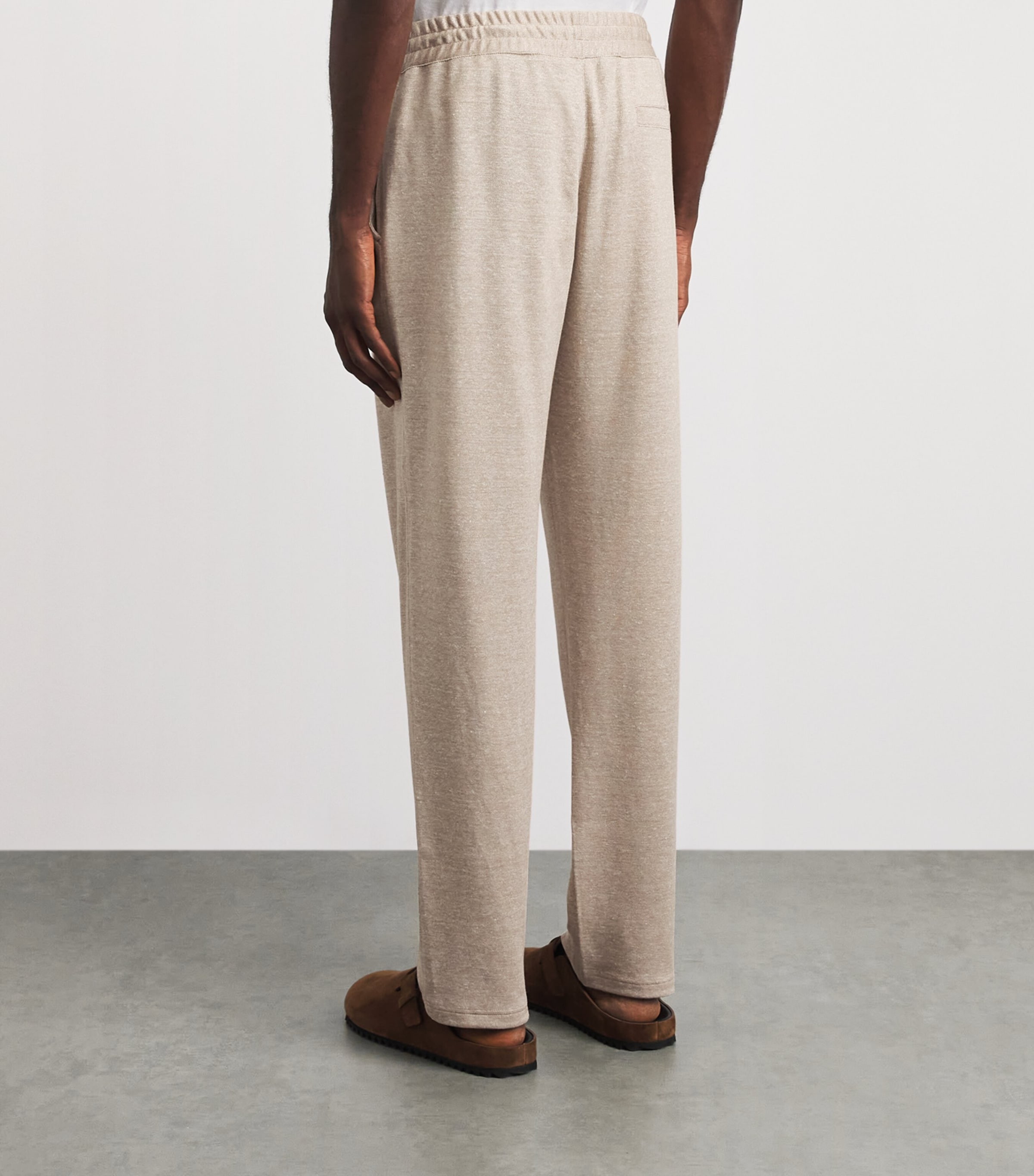 Brett Johnson Mens Linen-Silk-Cotton Sweatpants Dondi Art Image 5