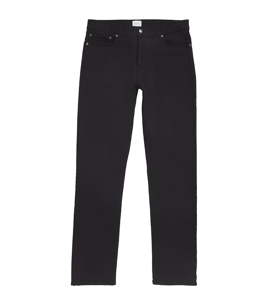 Cotton Drill Trousers BKAA - BLACK Image 1