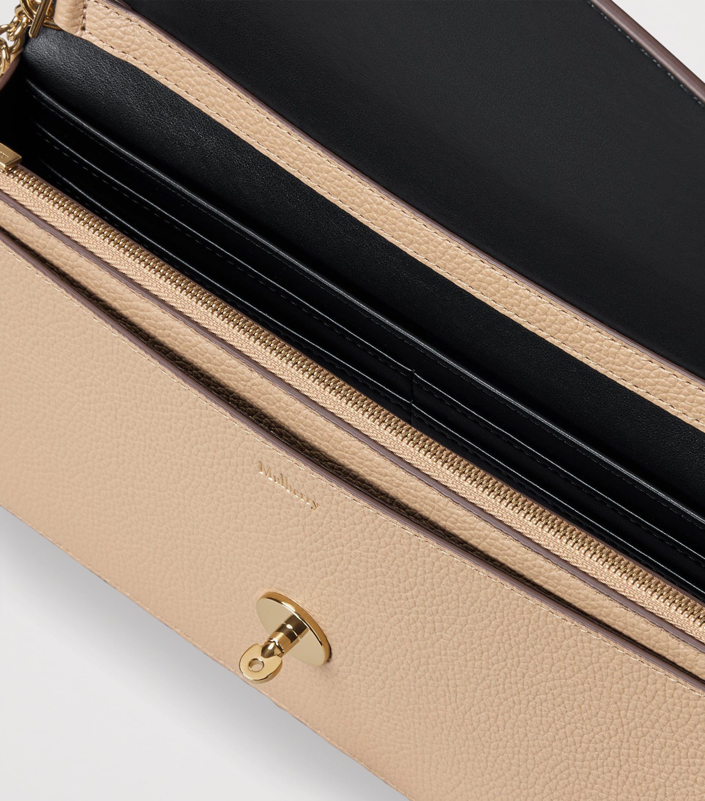 Leather Darley Cross-Body Bag CRUMPET Image 4