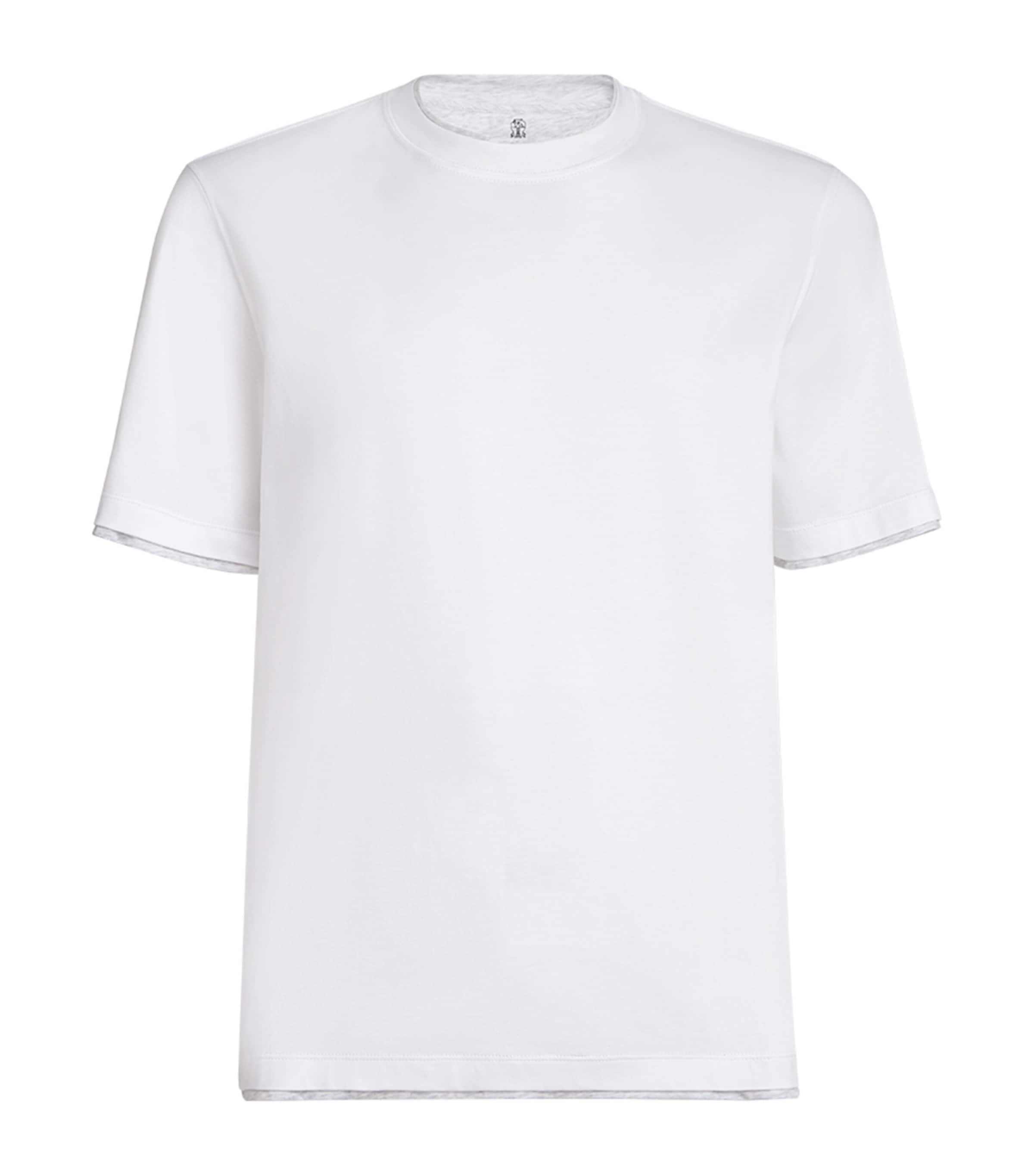 Brunello Cucinelli Mens Cotton T-Shirt Image 1