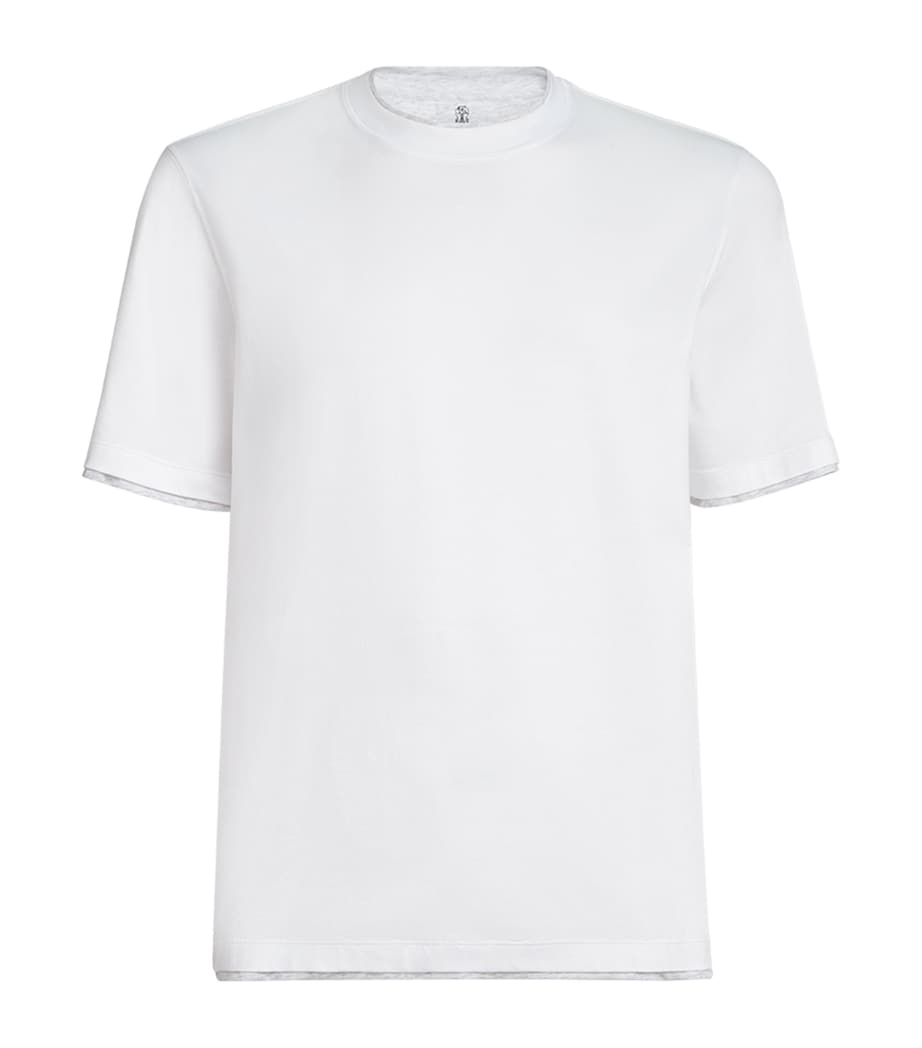 Brunello Cucinelli Mens Cotton T-Shirt Image 1