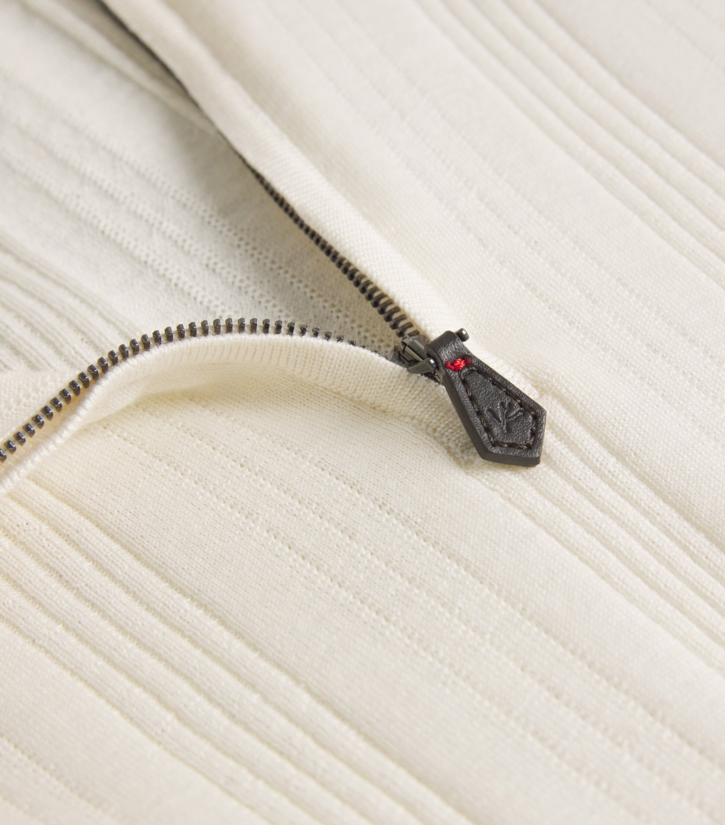 Wool-Silk-Cashmere Knit Polo Shirt 11 Image 5