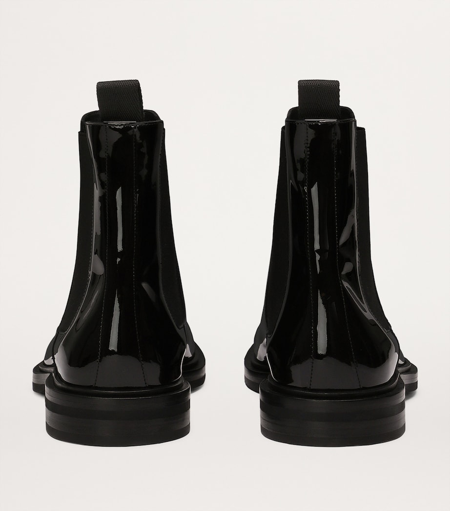 Patent Chelsea Boots 80999-BLACK Image 4