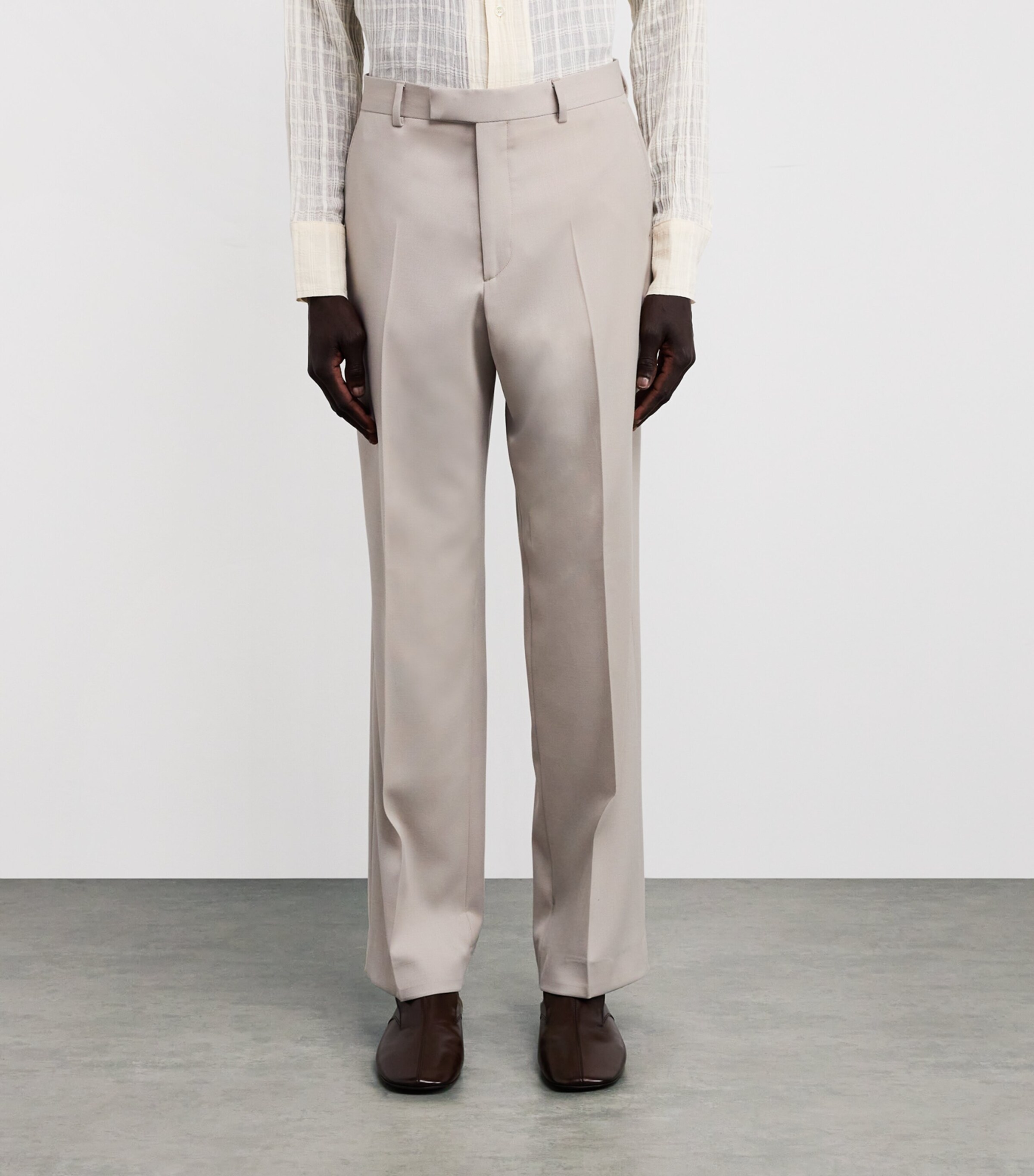 90's Db Straight Tailored Trousers KIT Image 3