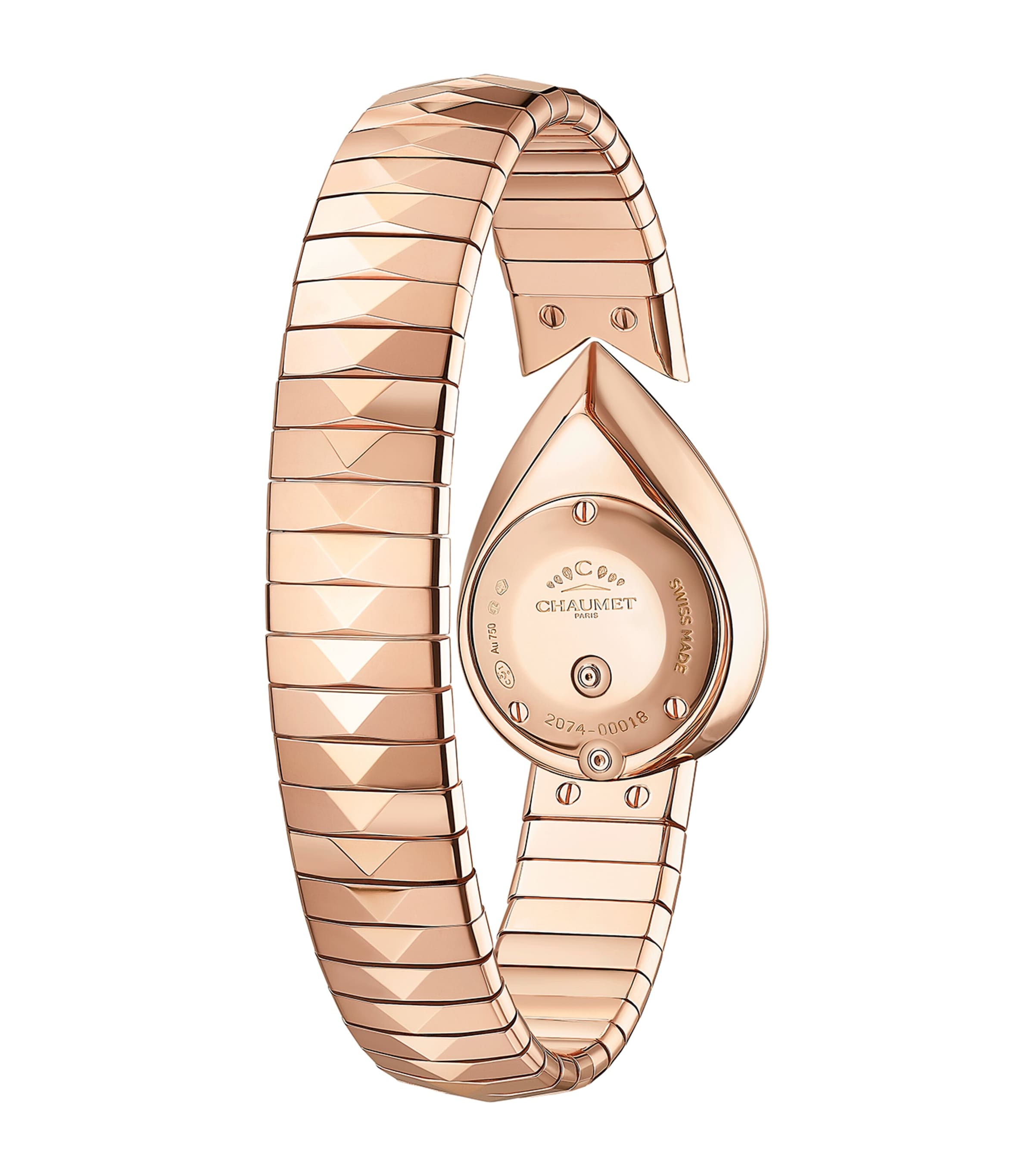 Rose Gold and Diamond Joséphine Aigrette Watch (20.2mm) PINK GOLD Image 2