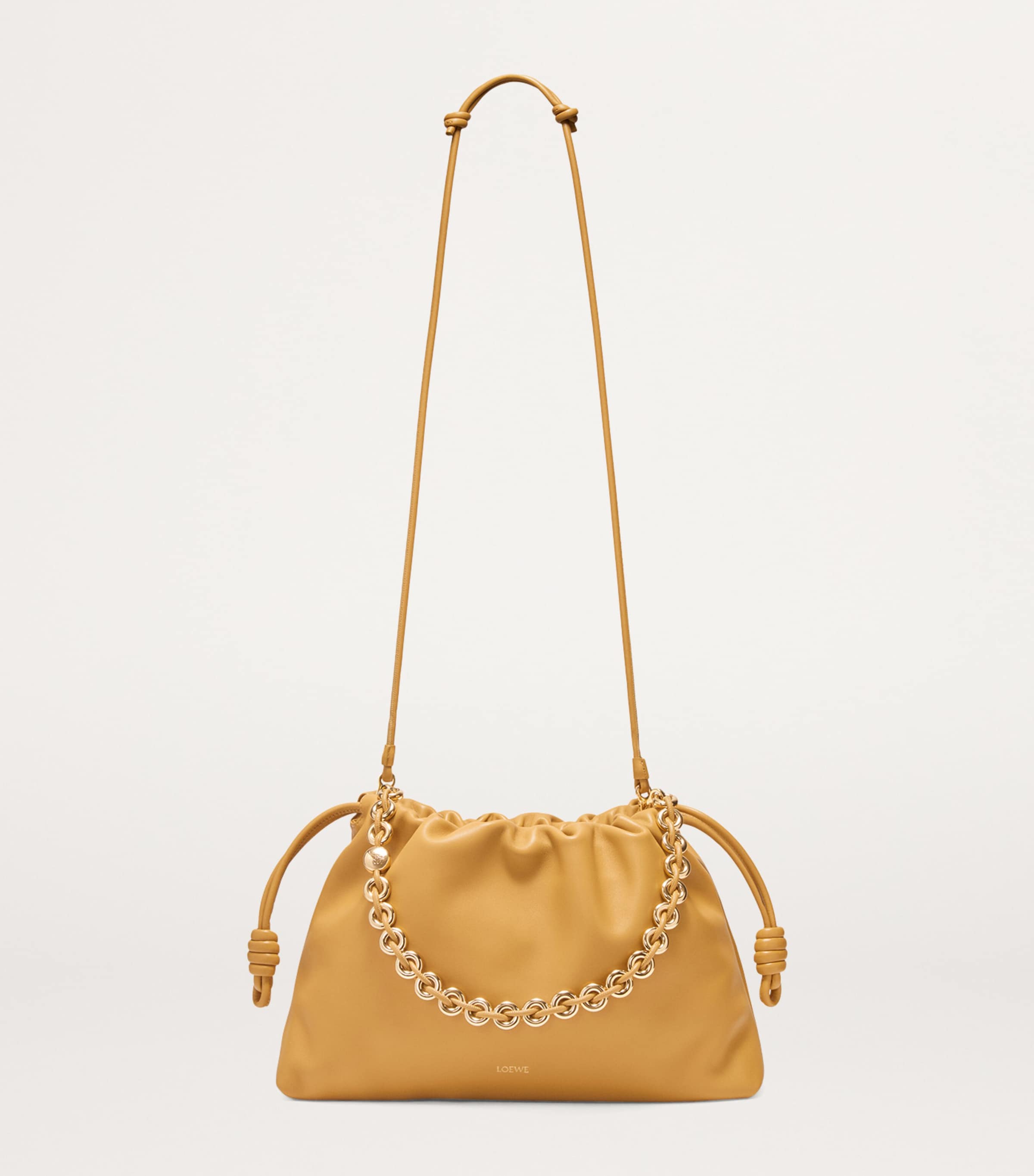 Large Leather Flamenco Purse SAHARA Image 8