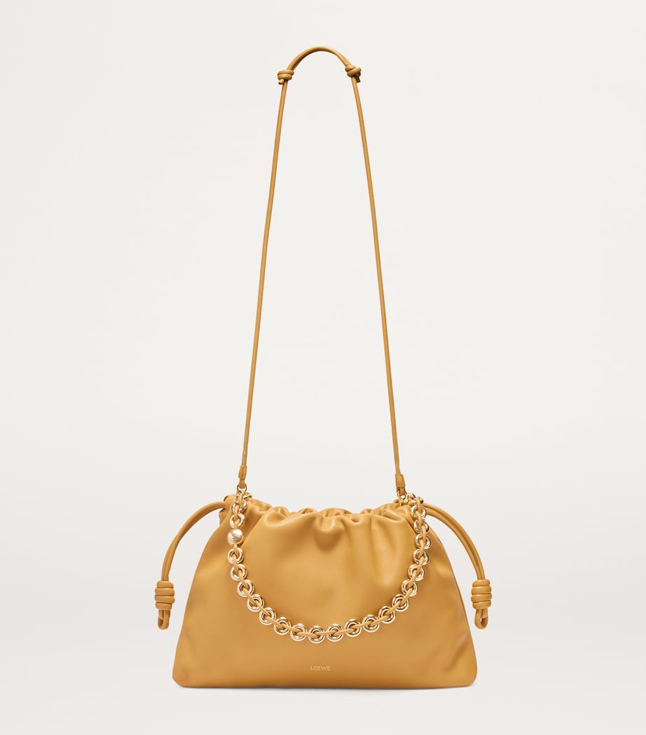 Large Leather Flamenco Purse SAHARA Image 8