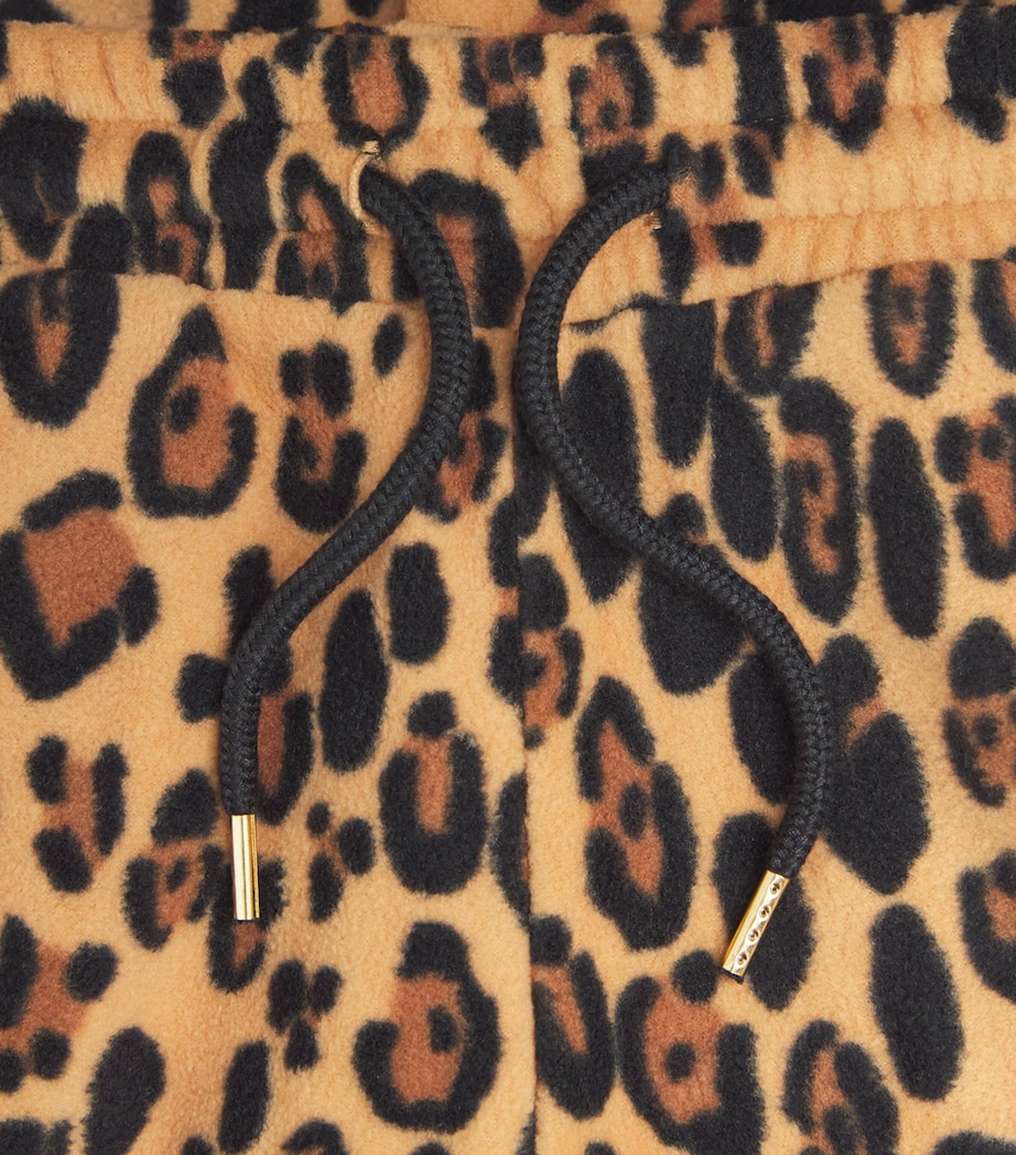 Fleece Leopard Trousers (3-11 Years) BEIGE Image 3