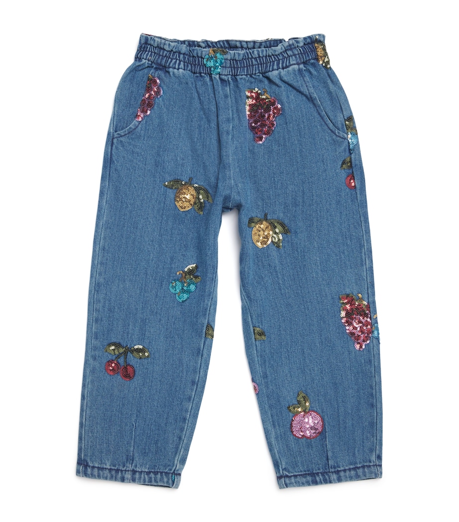 Sequin-Detail Jeans (12 Months-4 Years) P00103 VITAMINS Image 1