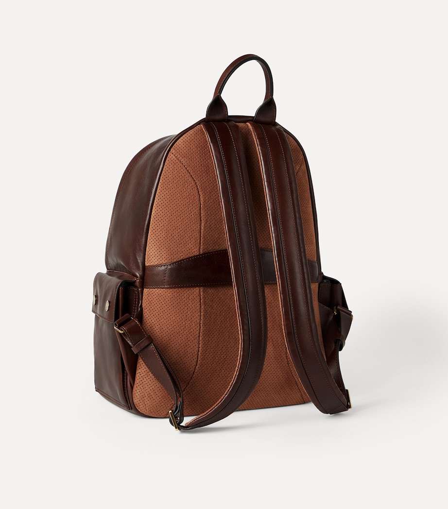 Brunello Cucinelli Calfskin Travel Backpack Image 4