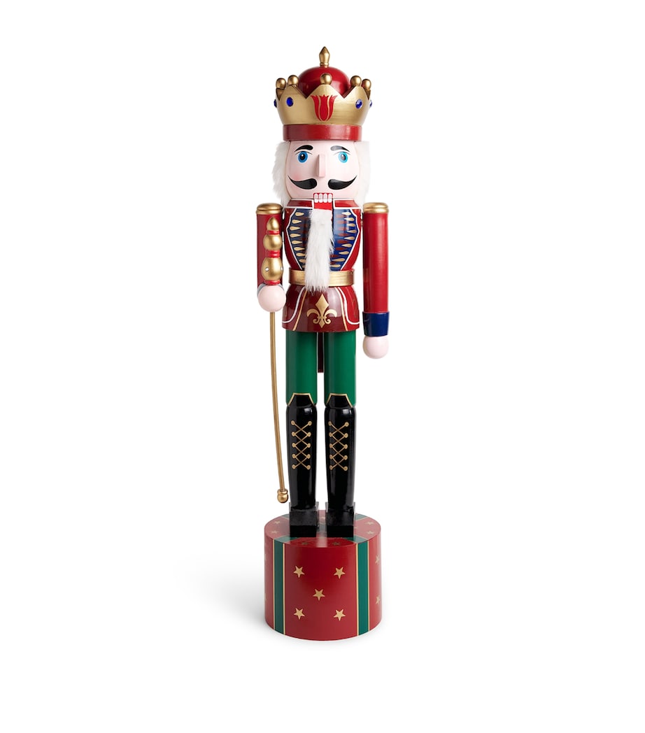 Harrods Nutcracker Figurine Ornament Red/colour(s) Image 1