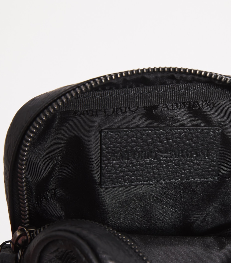 Leather Eagle Embossing Tech Cross-Body Bag UC001 Image 6