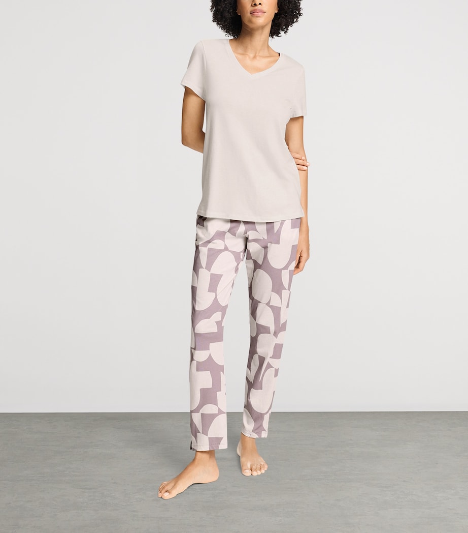 Hanro Womens Sleep & Lounge T-Shirt Moonlight Image 2