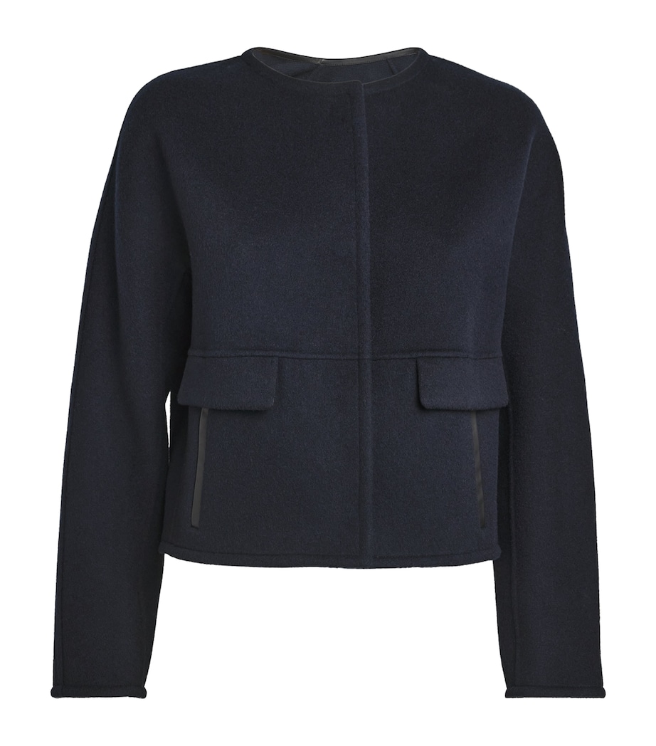 Wool-Cashmere Structured Jacket A7033 Image 1