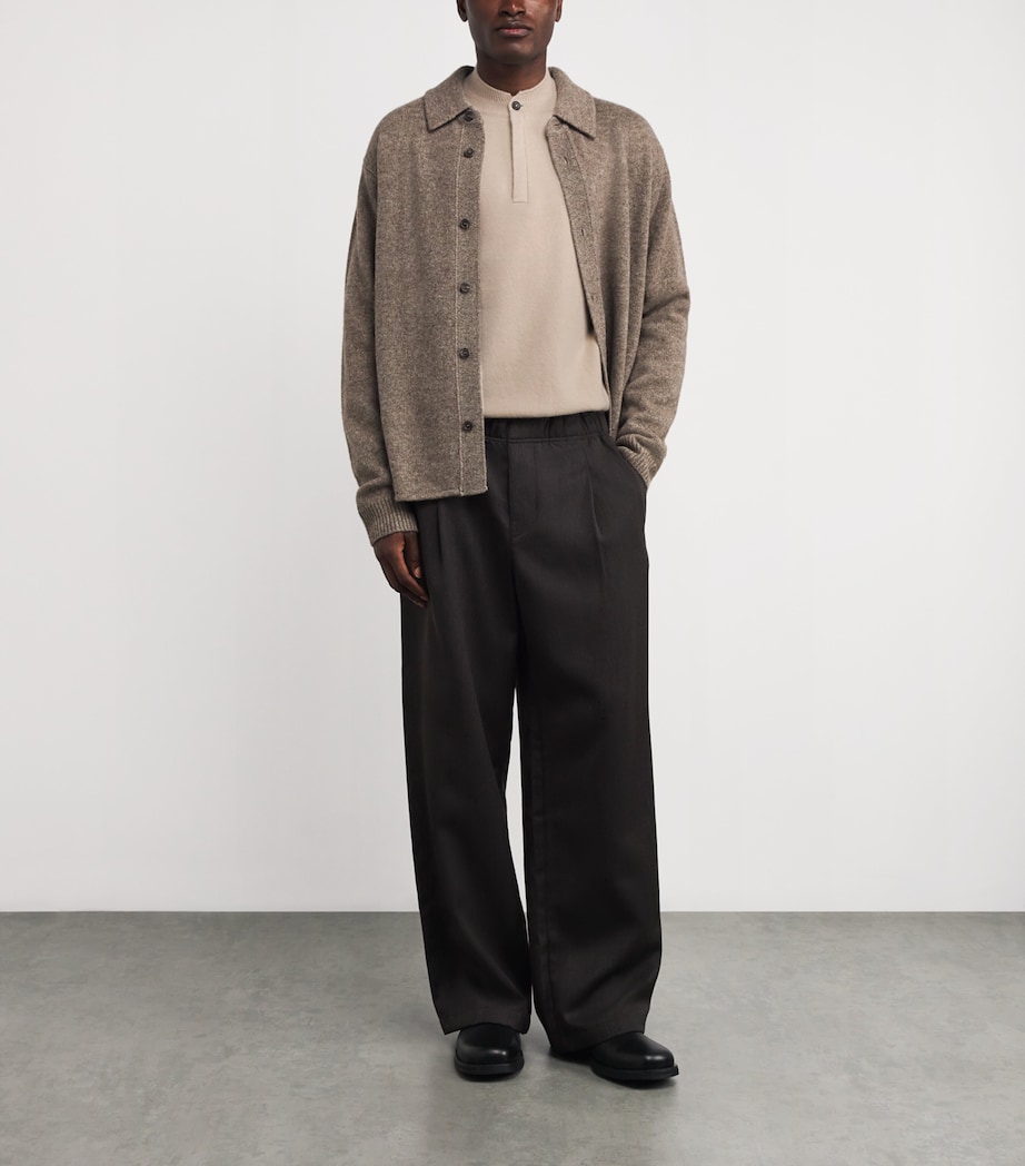 Kid Cashmere Buttoned Sweater BEIGE 80215 Image 2