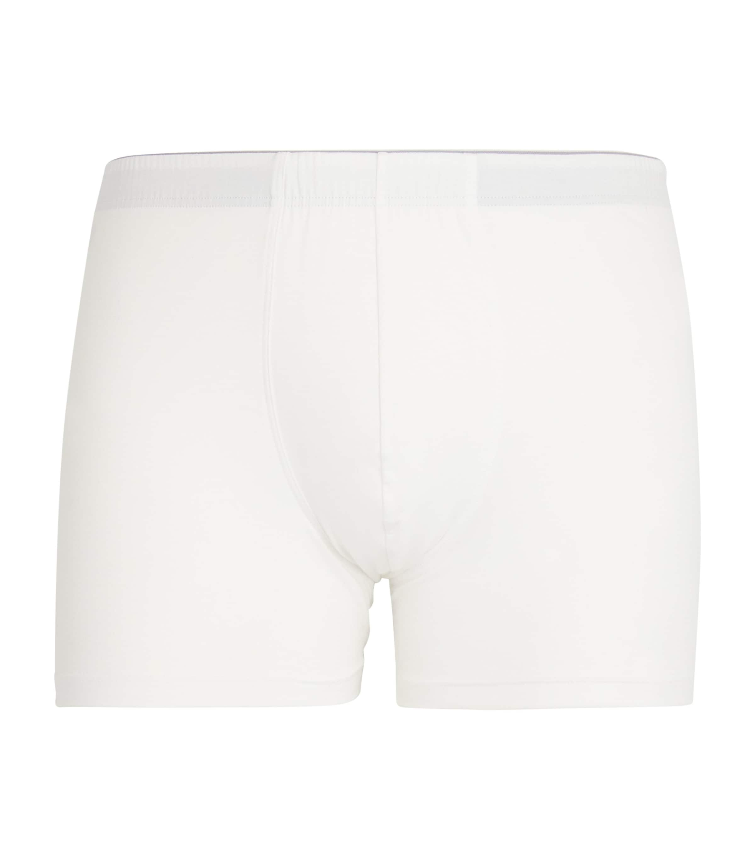 Hanro Cotton Superior Boxer Briefs In White