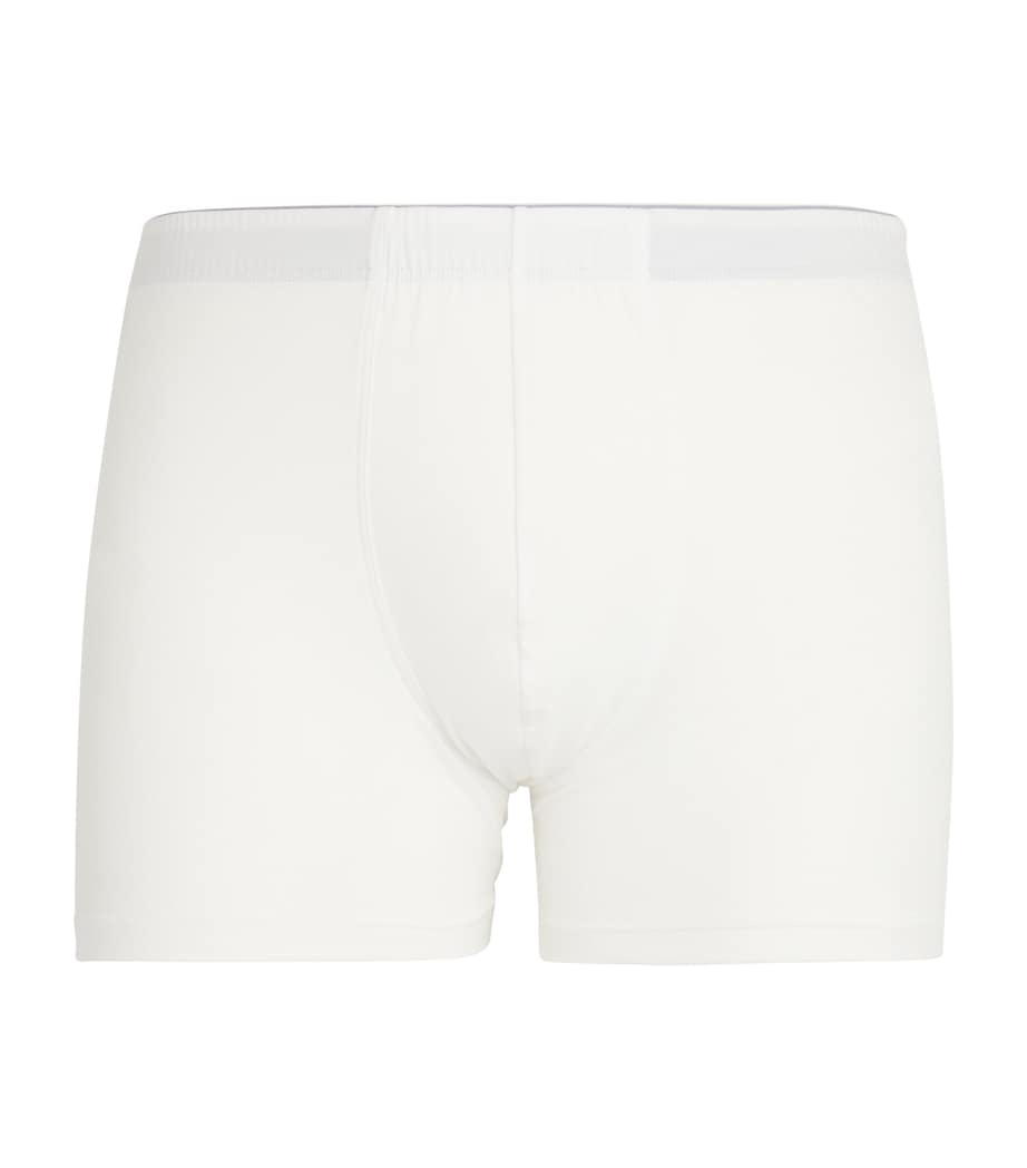 Cotton Superior Boxer Briefs WHITE Image 1