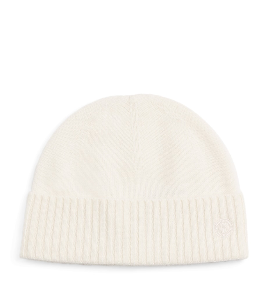 Harrods Cashmere Hat Ivory Image 1