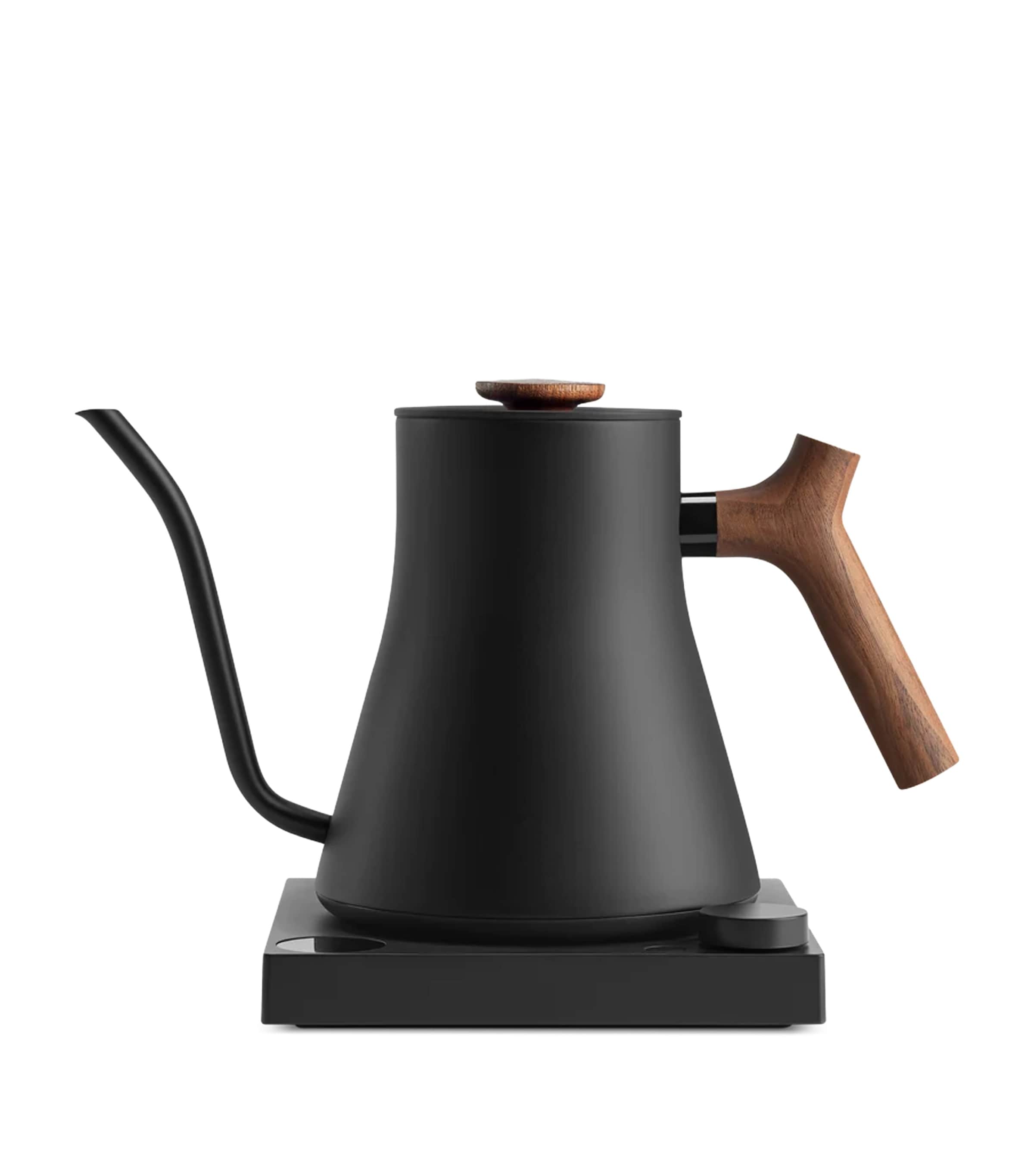 Stagg EKG Pro Electric Kettle MATTE BLACK + WALNUT Image 1