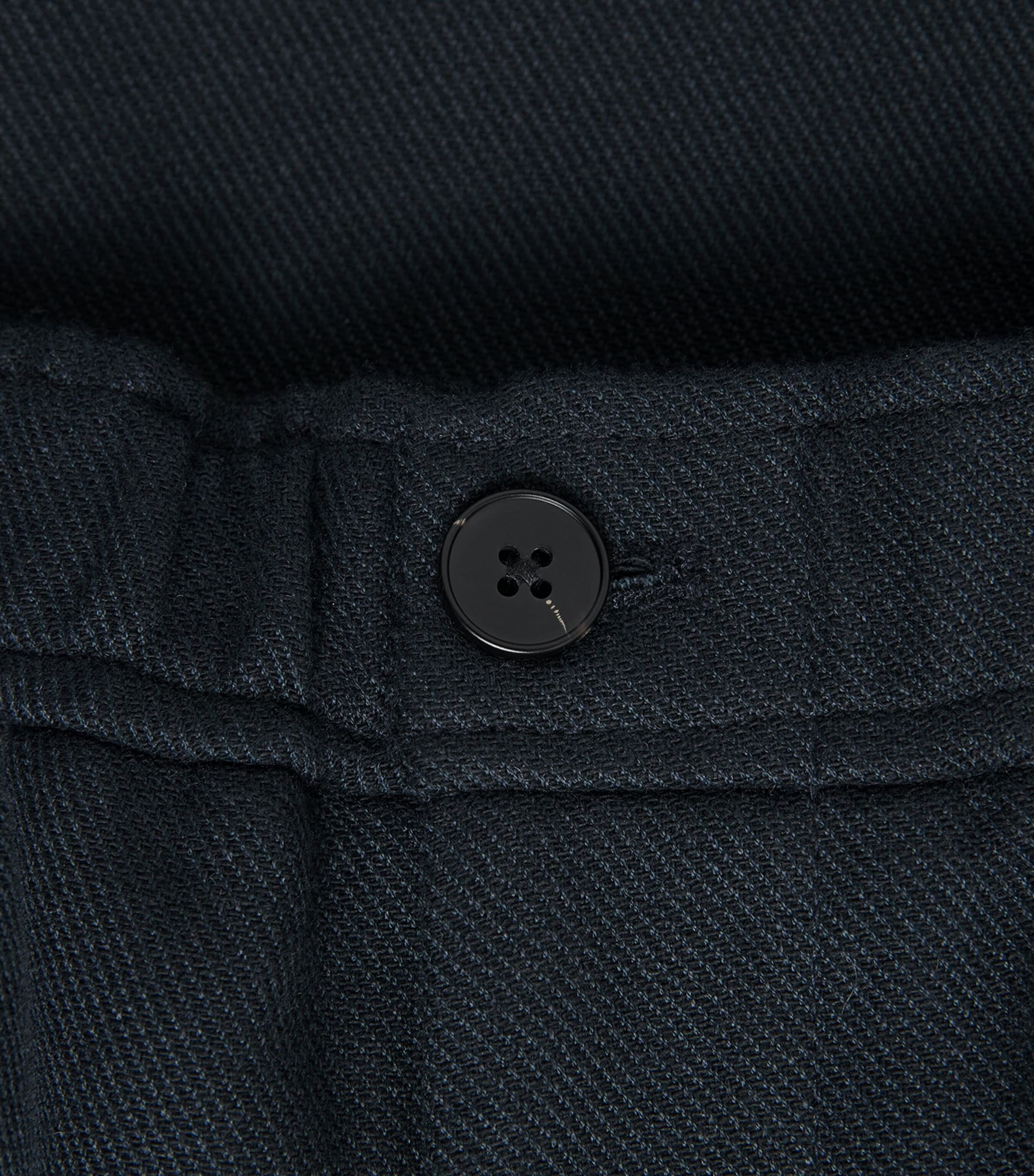 Samsøe Samsøe Mens Linen Sajabari Chinos Dark Grey Mel. Image 6