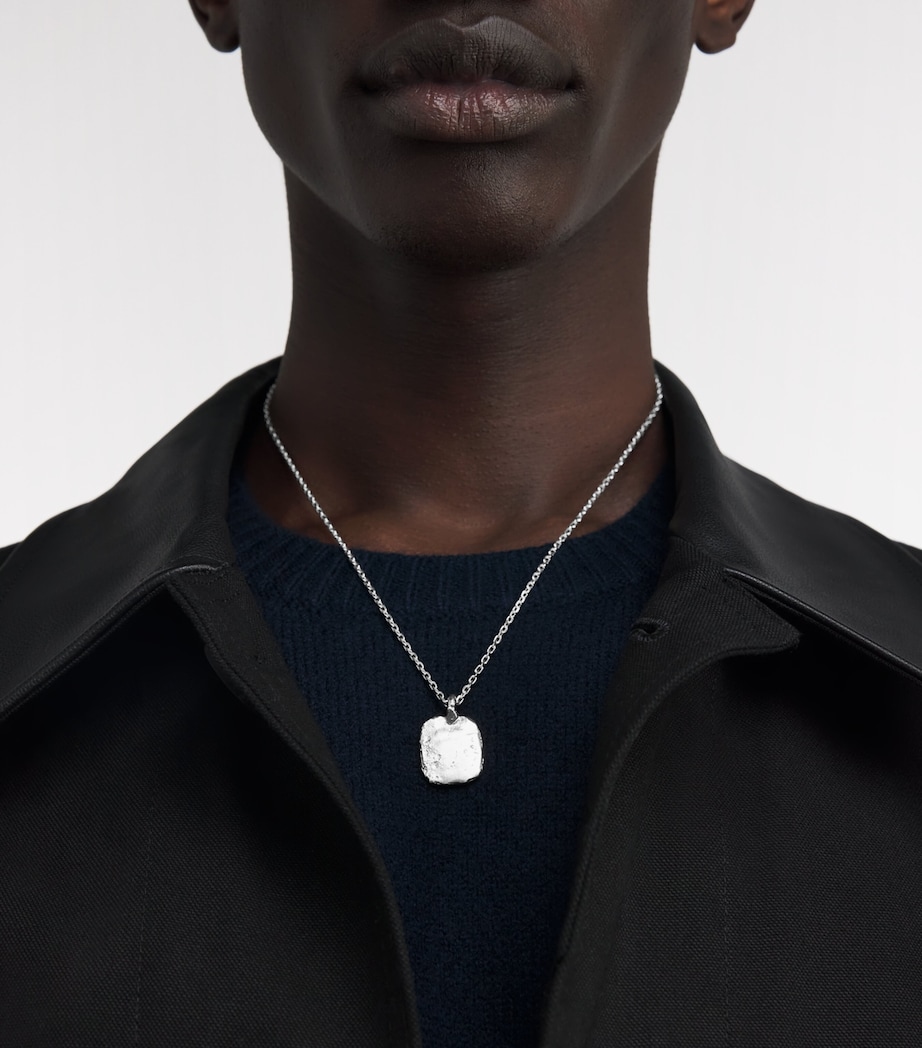 Sterling Silver Hallmark Necklace SILVER Image 2