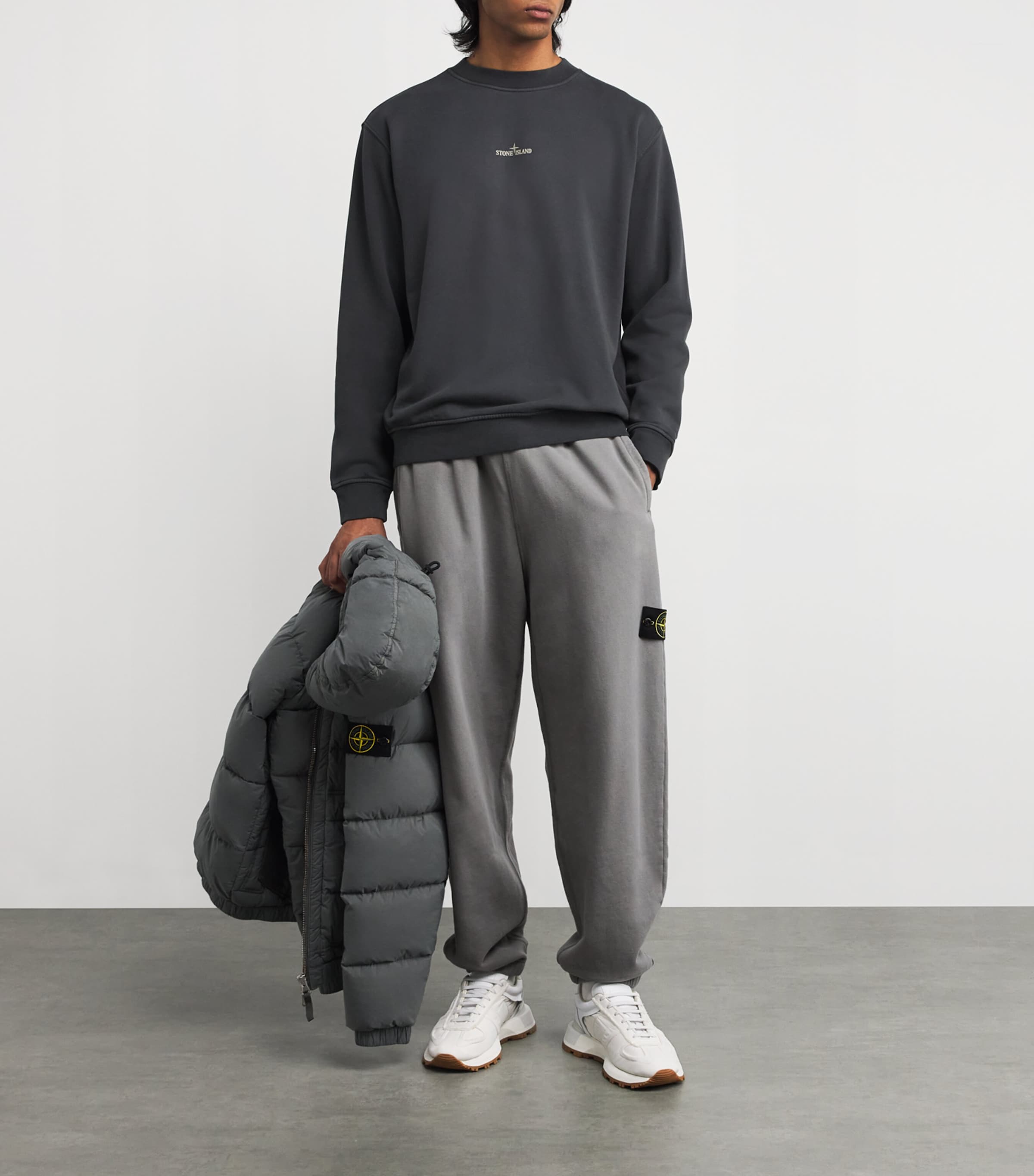 Organic Cotton Logo Sweatpants V006B Image 2