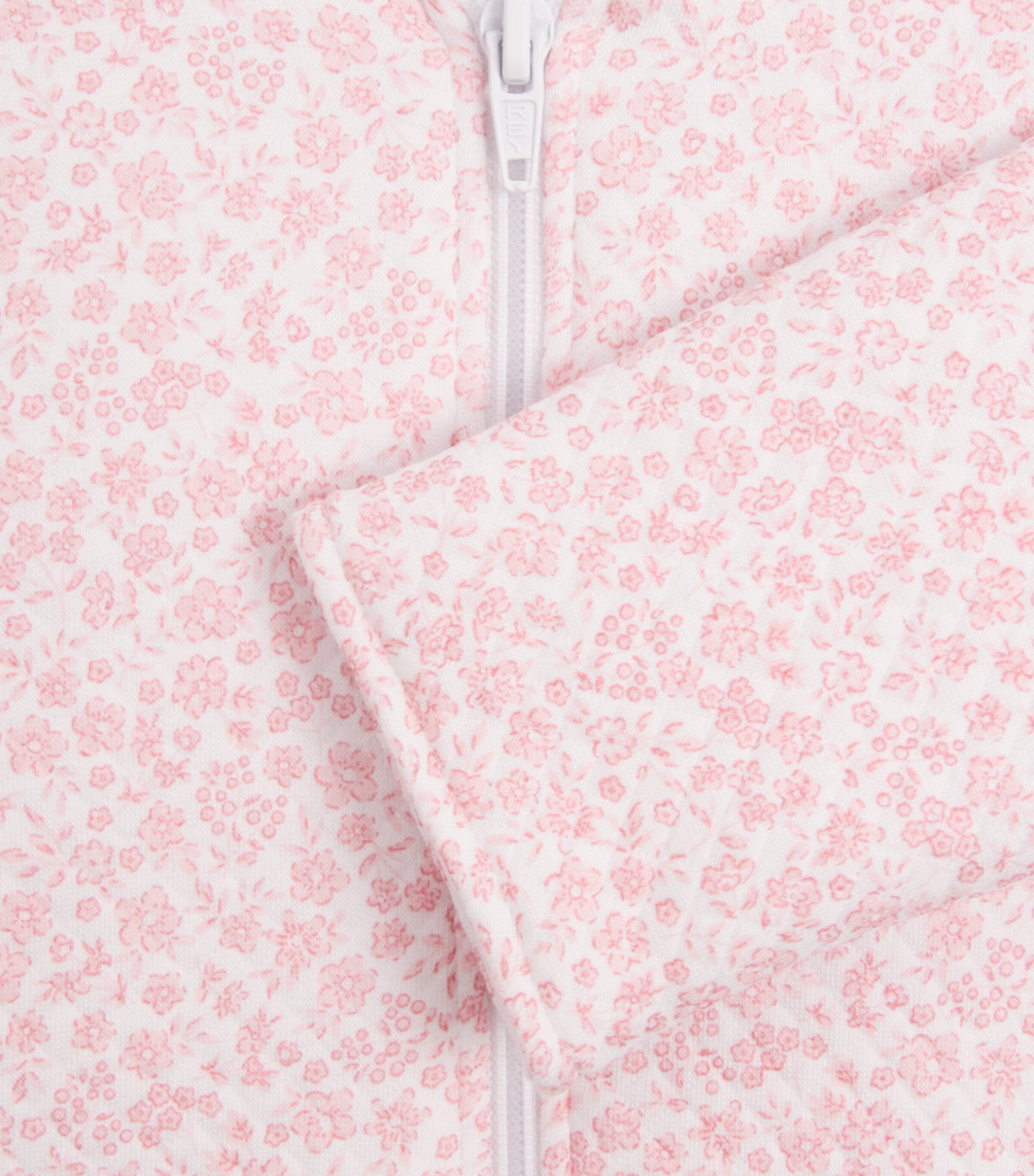 Kissy Kissy Pima Cotton Floral Jacket (3-18 Months) Pink Image 3