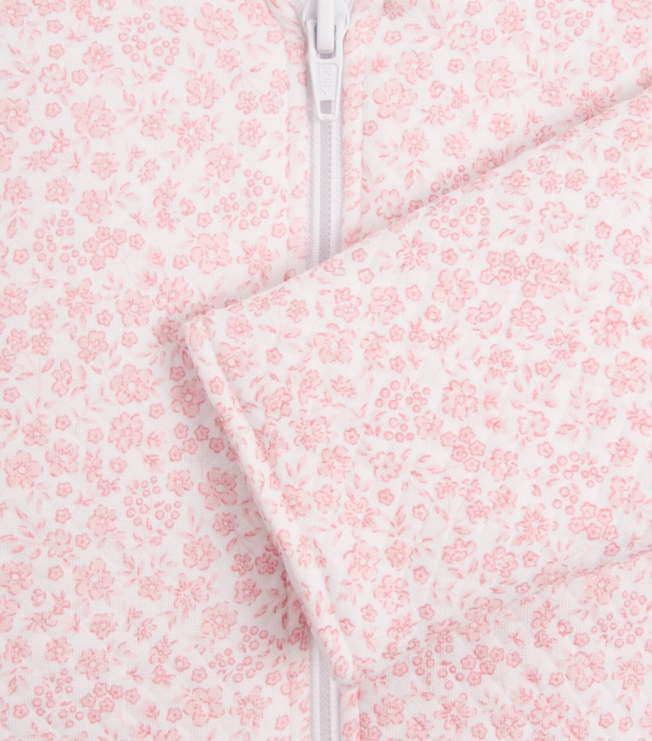 Kissy Kissy Pima Cotton Floral Jacket (3-18 Months) Pink Image 3