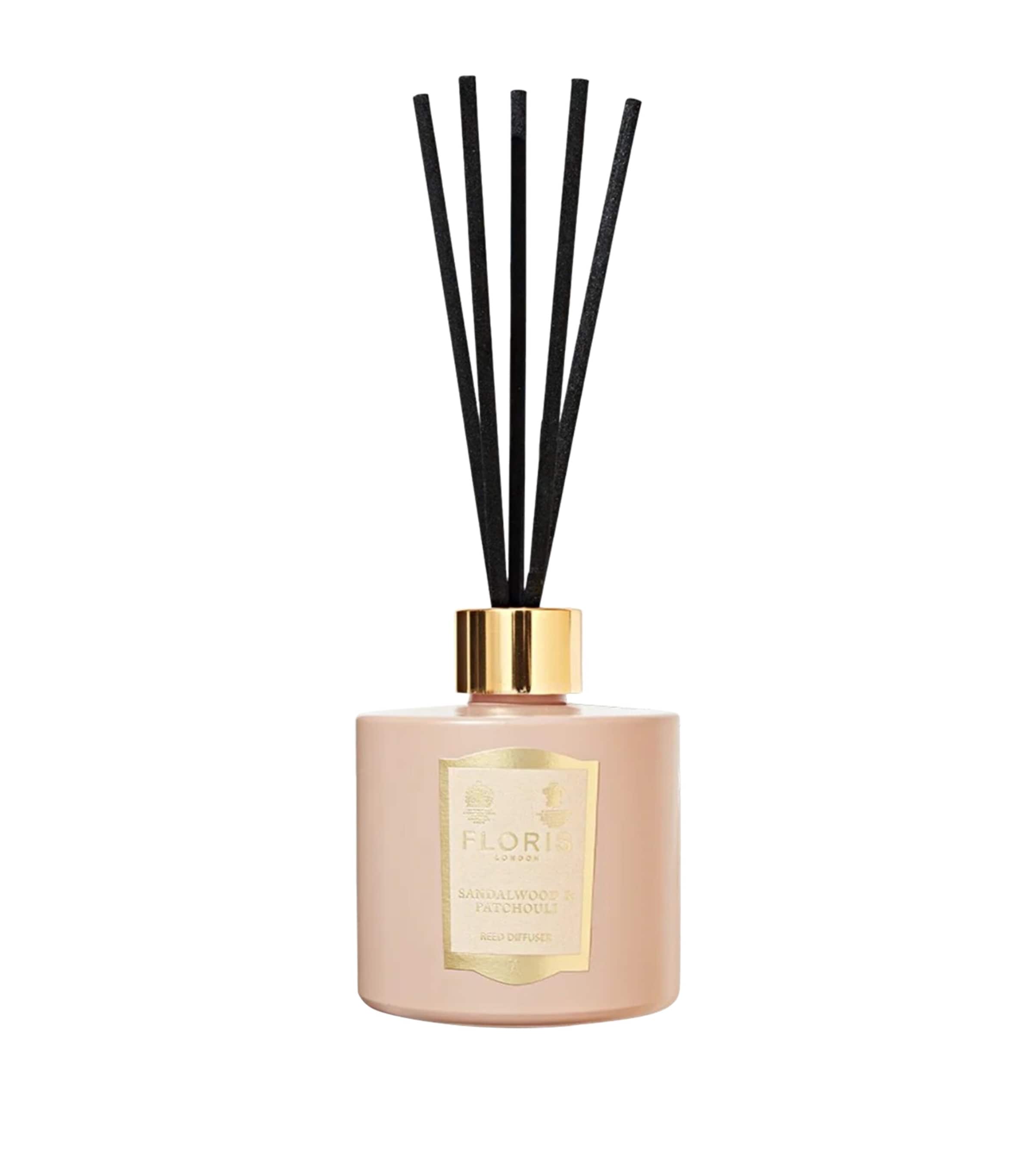 Floris Sandalwood & Patchouli Diffuser (200ml) Pink Image 1