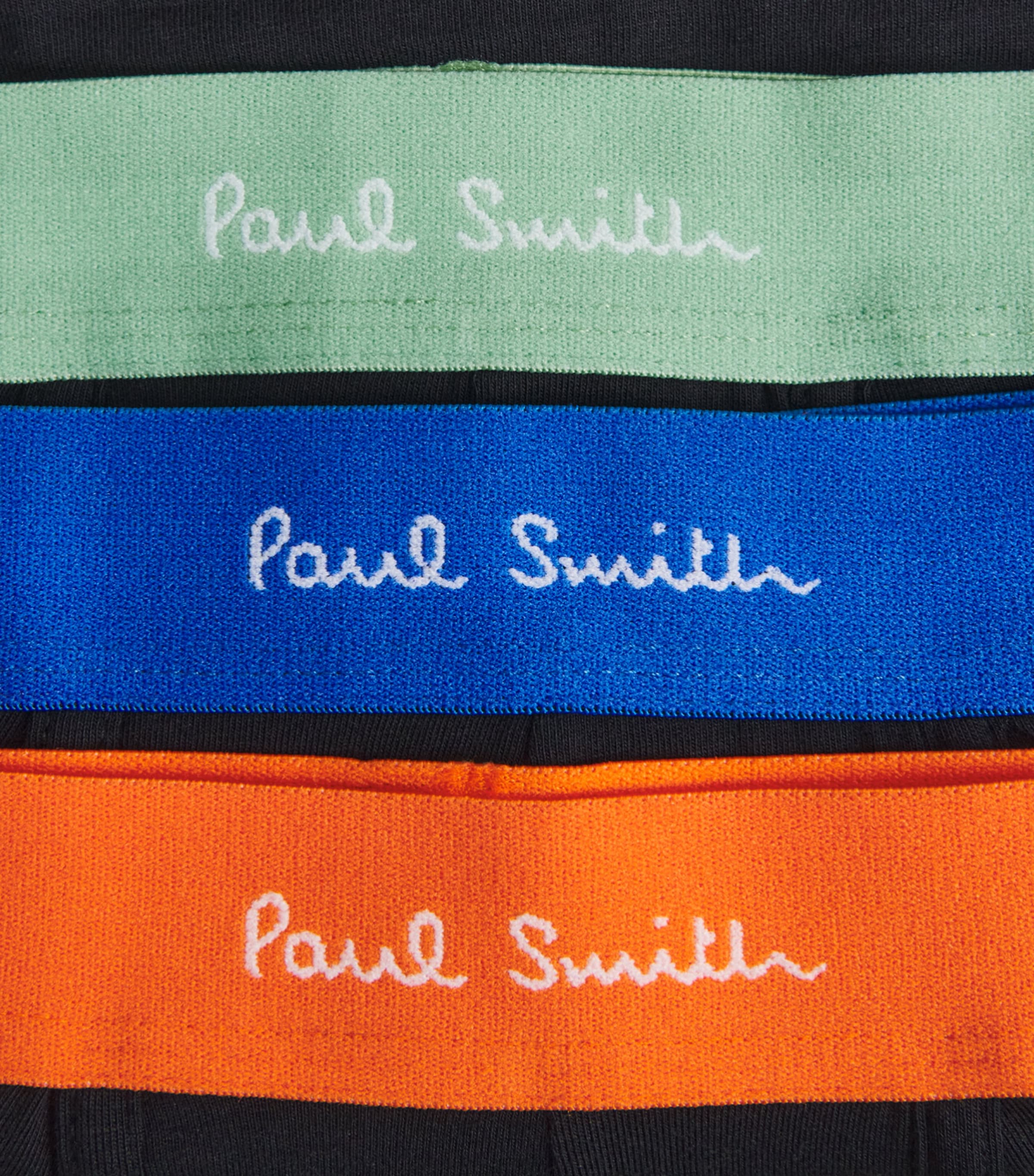 Paul Smith Mens Stretch-Organic Cotton Trunks (Pack of 3) Image 5