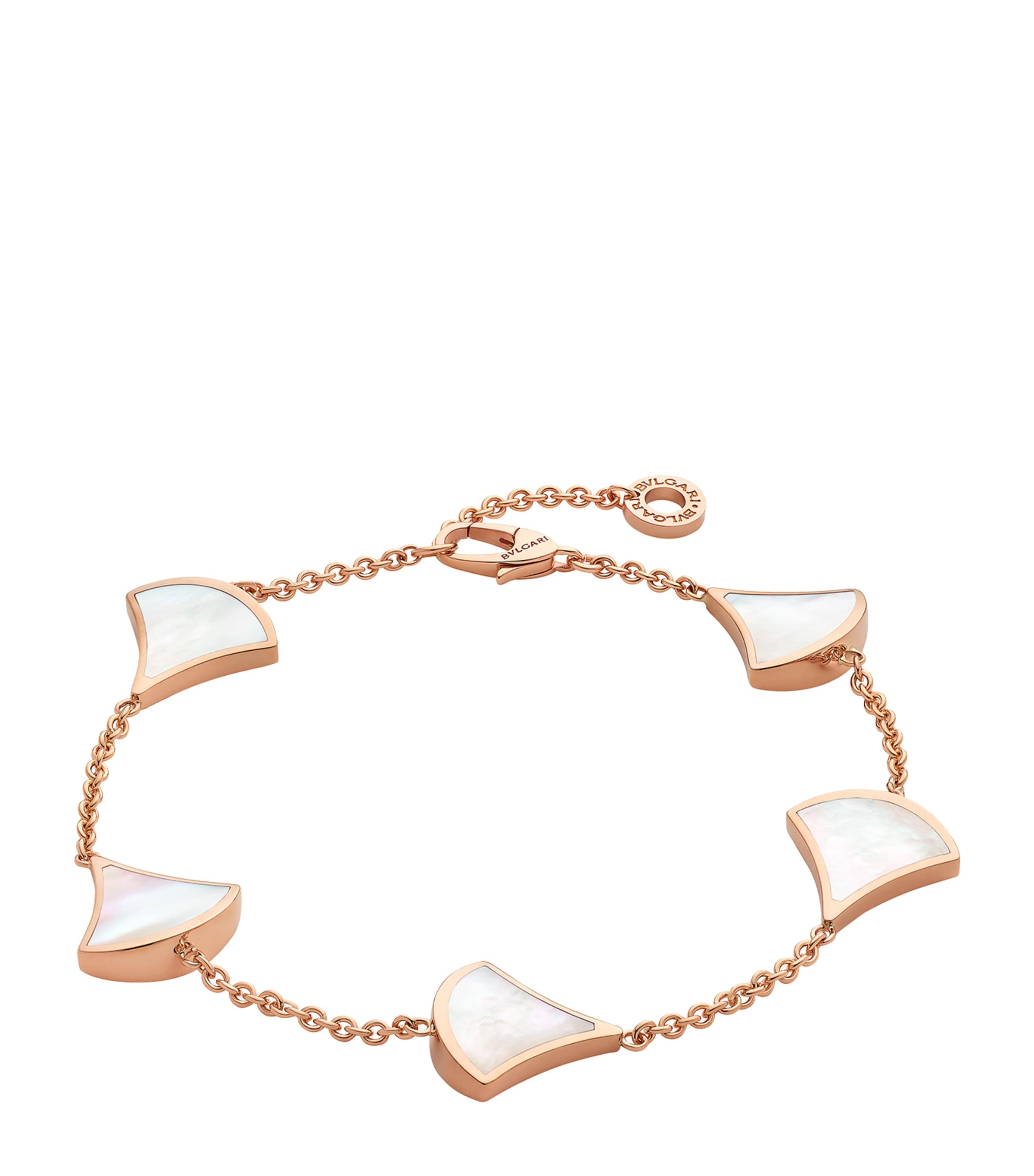 Bvlgari Rose Gold and Mother-of-Pearl Divas’ Dream Bracelet Rose Gold Image 1