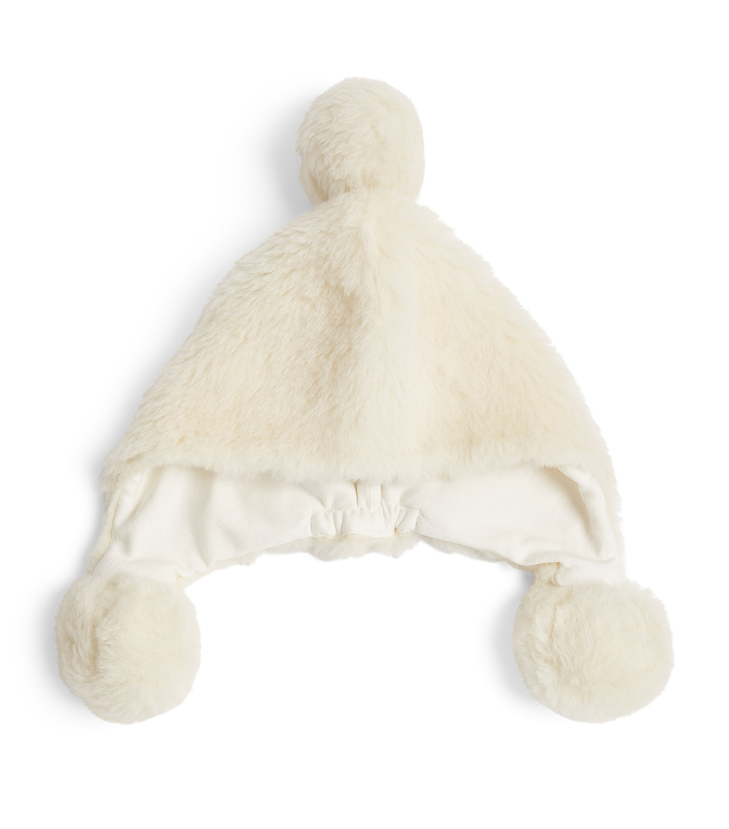 Shop Max Mara Alpaca-blend Pom-pom Beanie In White