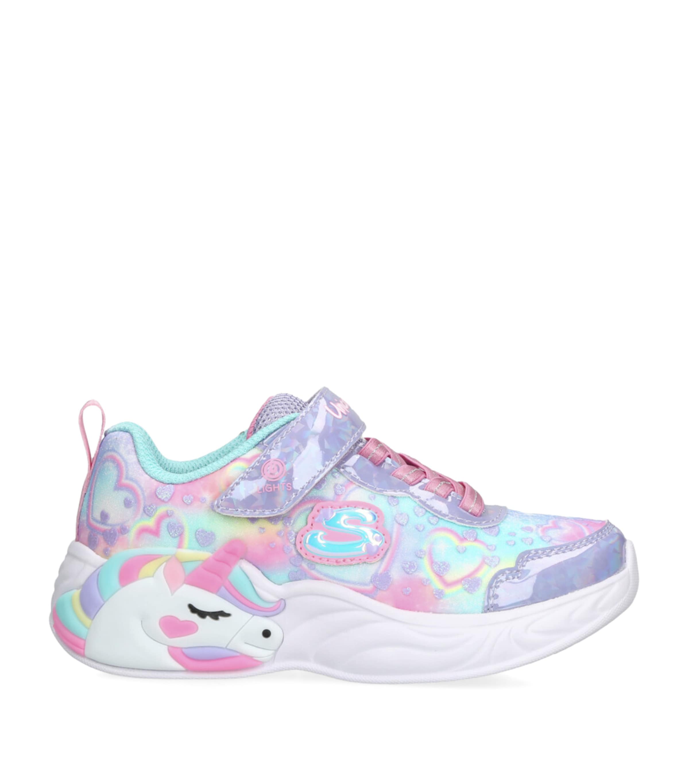 Skechers S-Lights: Unicorn Dreams Sneakers Lilac Image 1