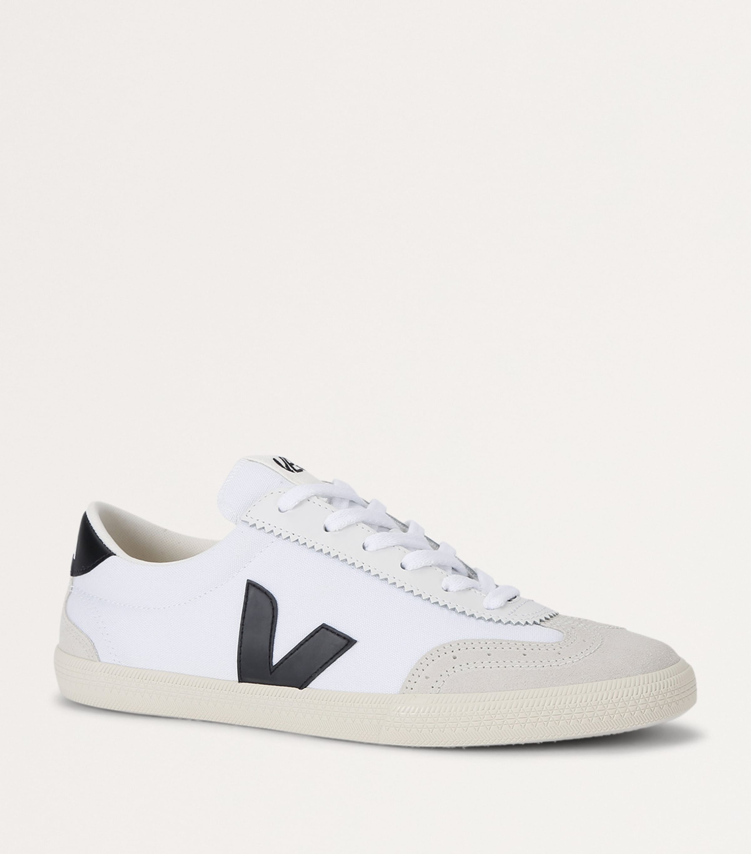Canvas Volley Sneakers WHITE/BLK Image 3