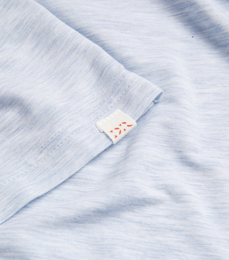 Modal Micro T-Shirt BLUE Image 5